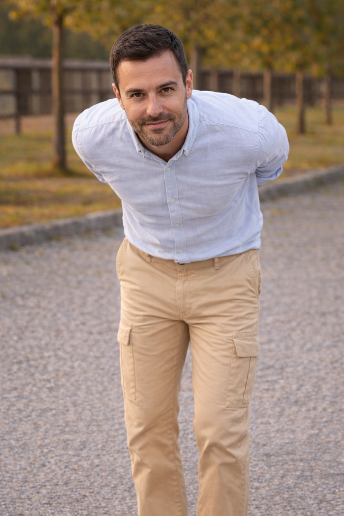 Erkek Premium Comfort Taş Kargo Baggy Pantolon