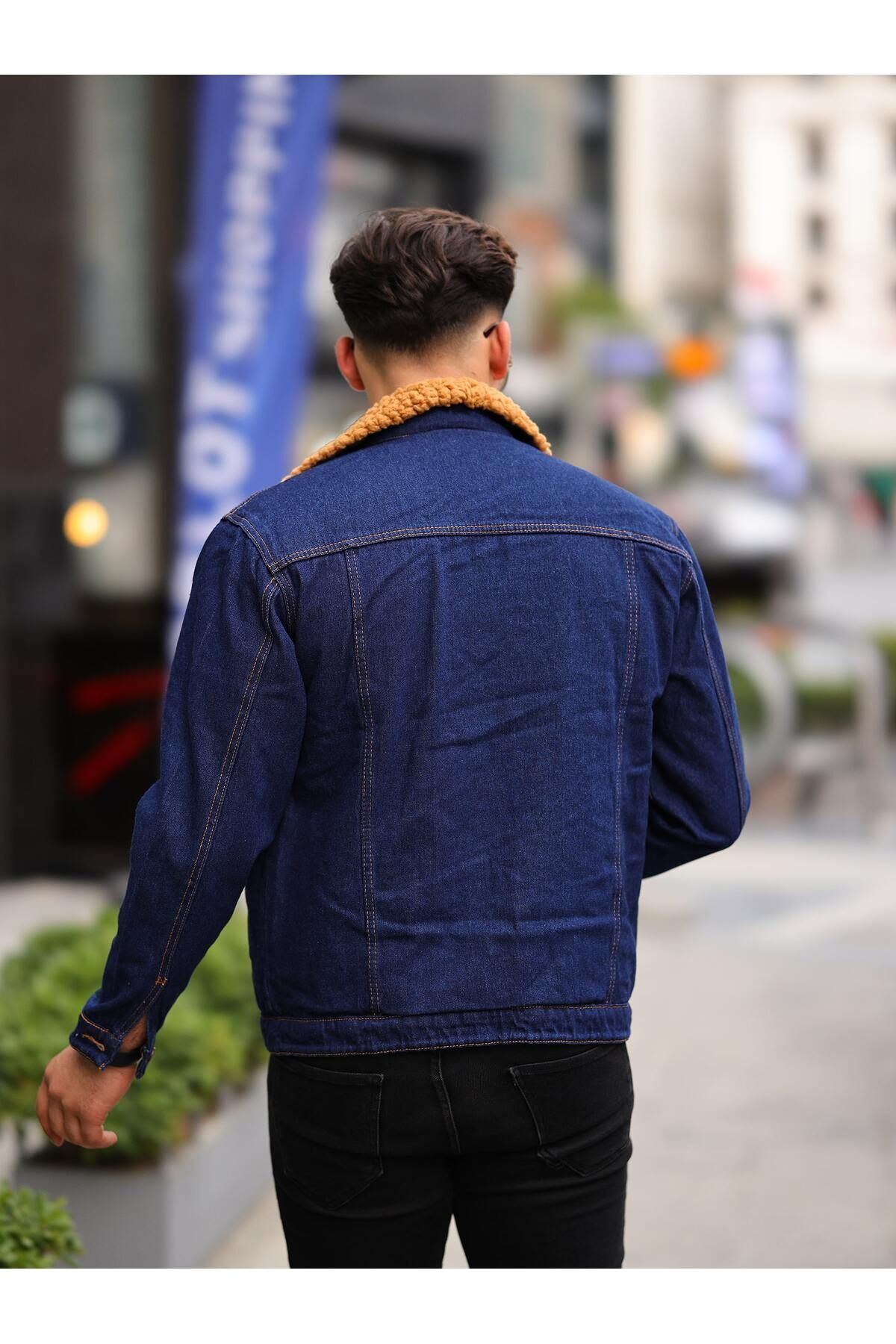 ERKEK İÇİ KÜRKLÜ KOT CEKET