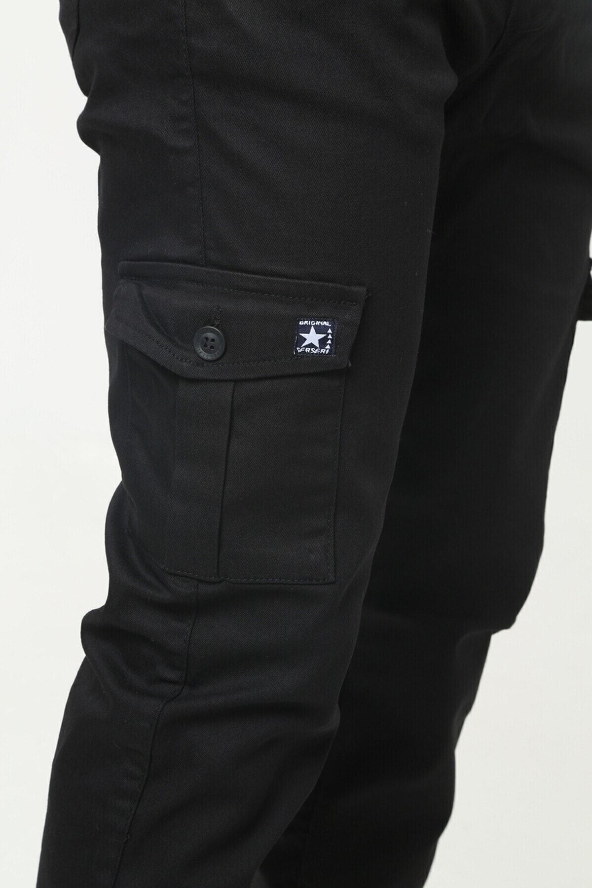 Erkek Körüklü Jogger Paça Lastikli Pantolon