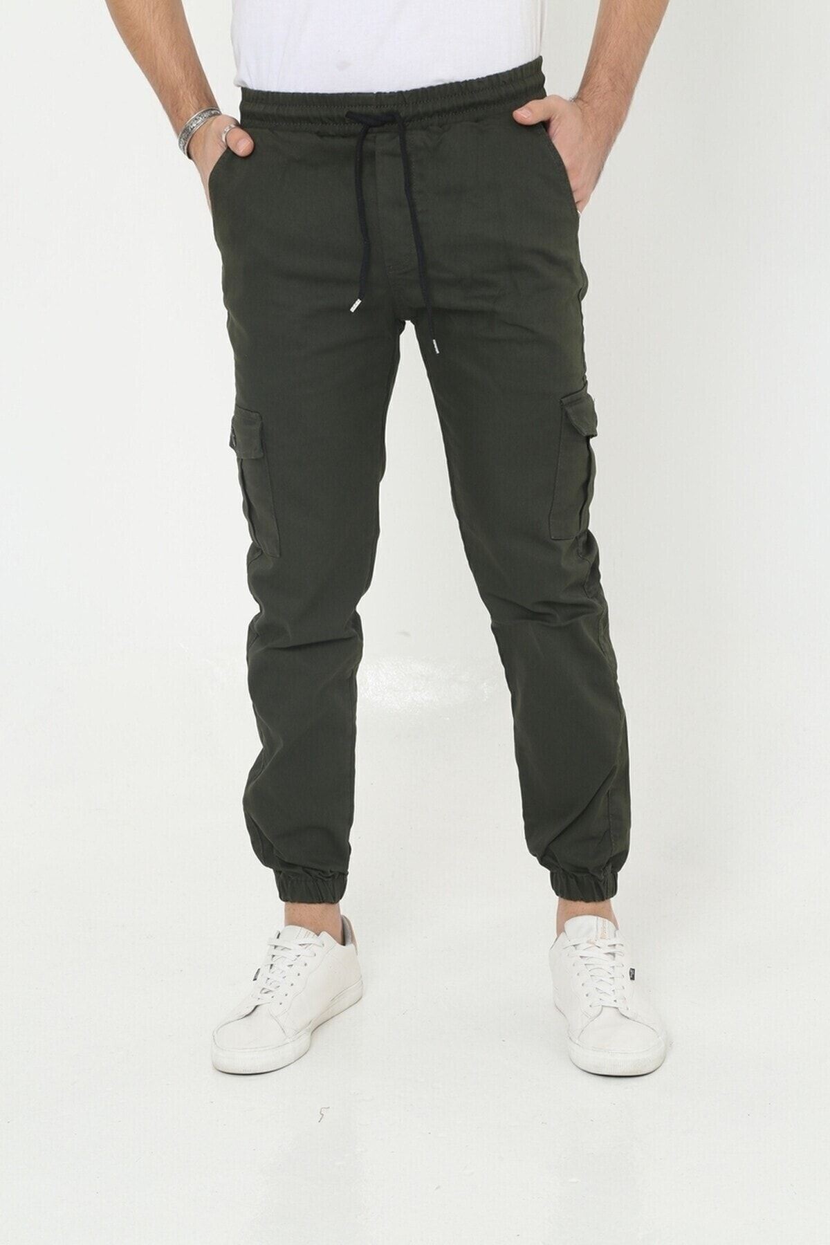 Erkek Körüklü Jogger Paça Lastikli Pantolon