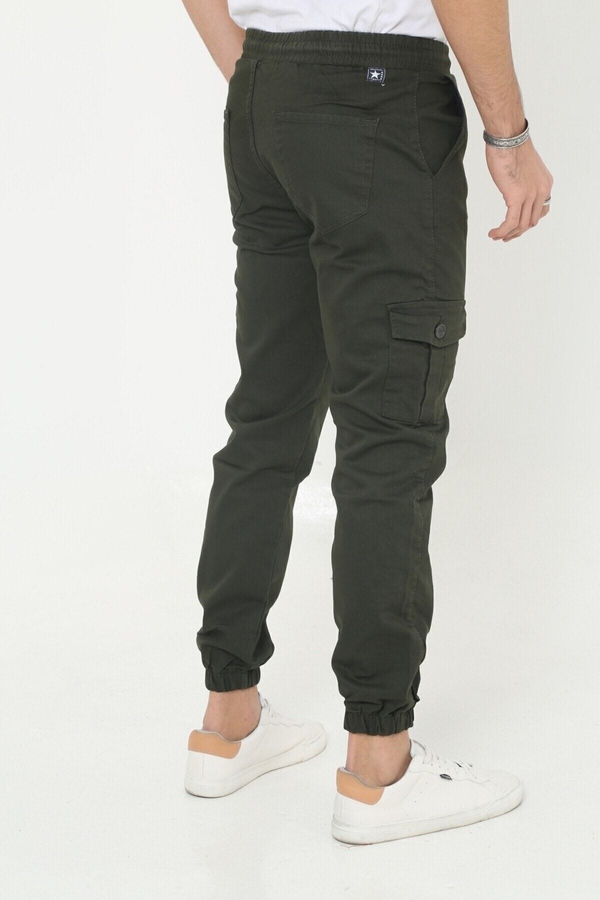 Erkek Körüklü Jogger Paça Lastikli Pantolon