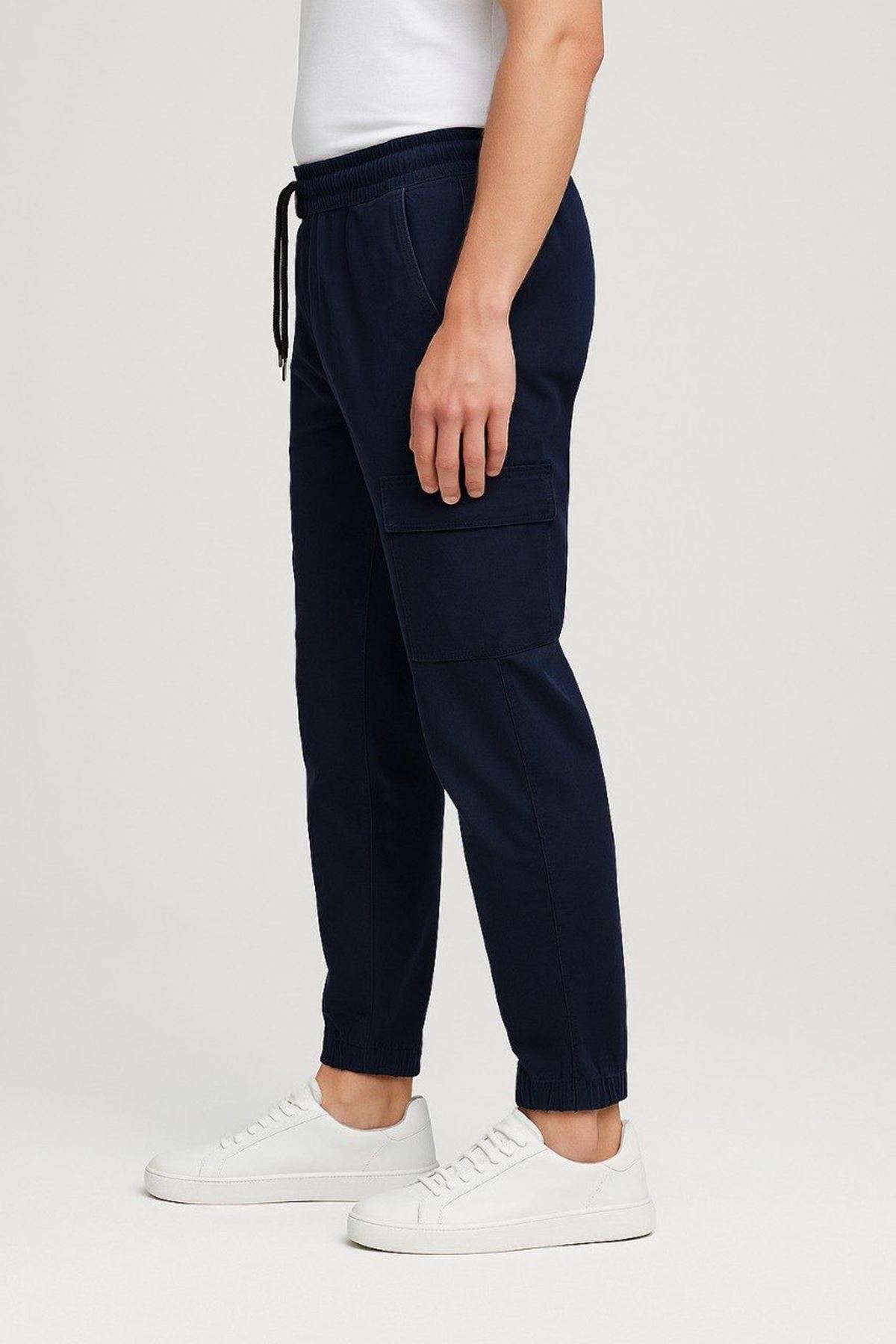 Erkek Körüklü Jogger Paça Lastikli Pantolon