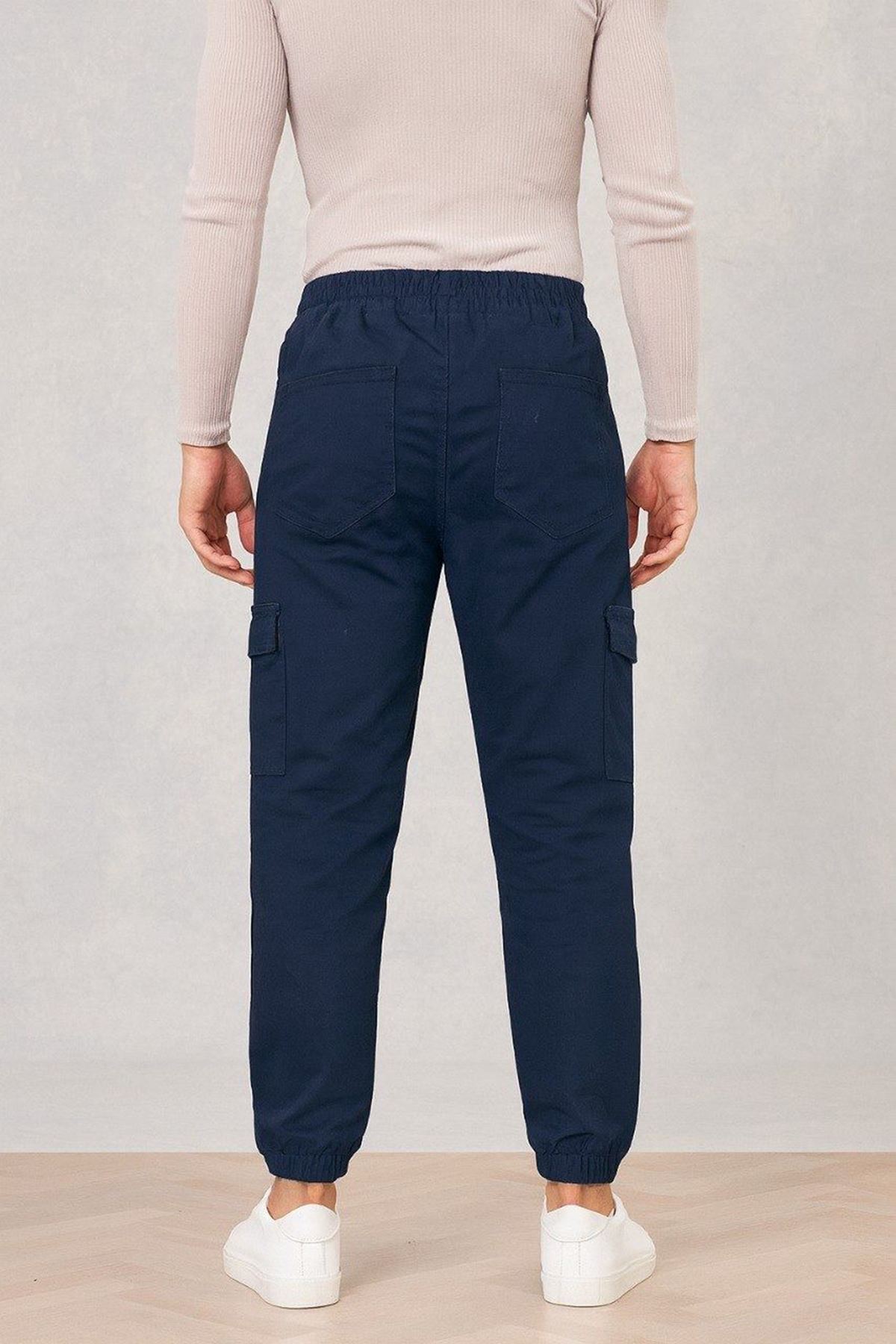 Erkek Körüklü Jogger Paça Lastikli Pantolon