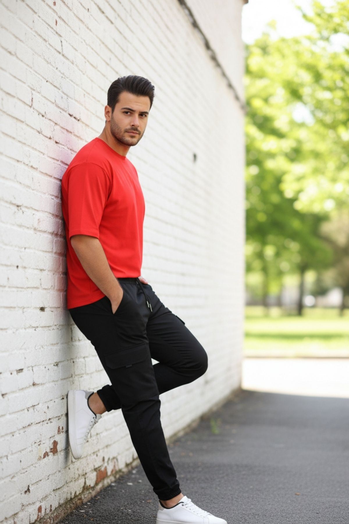 Erkek Jogger Bel Lastikli Pantolon