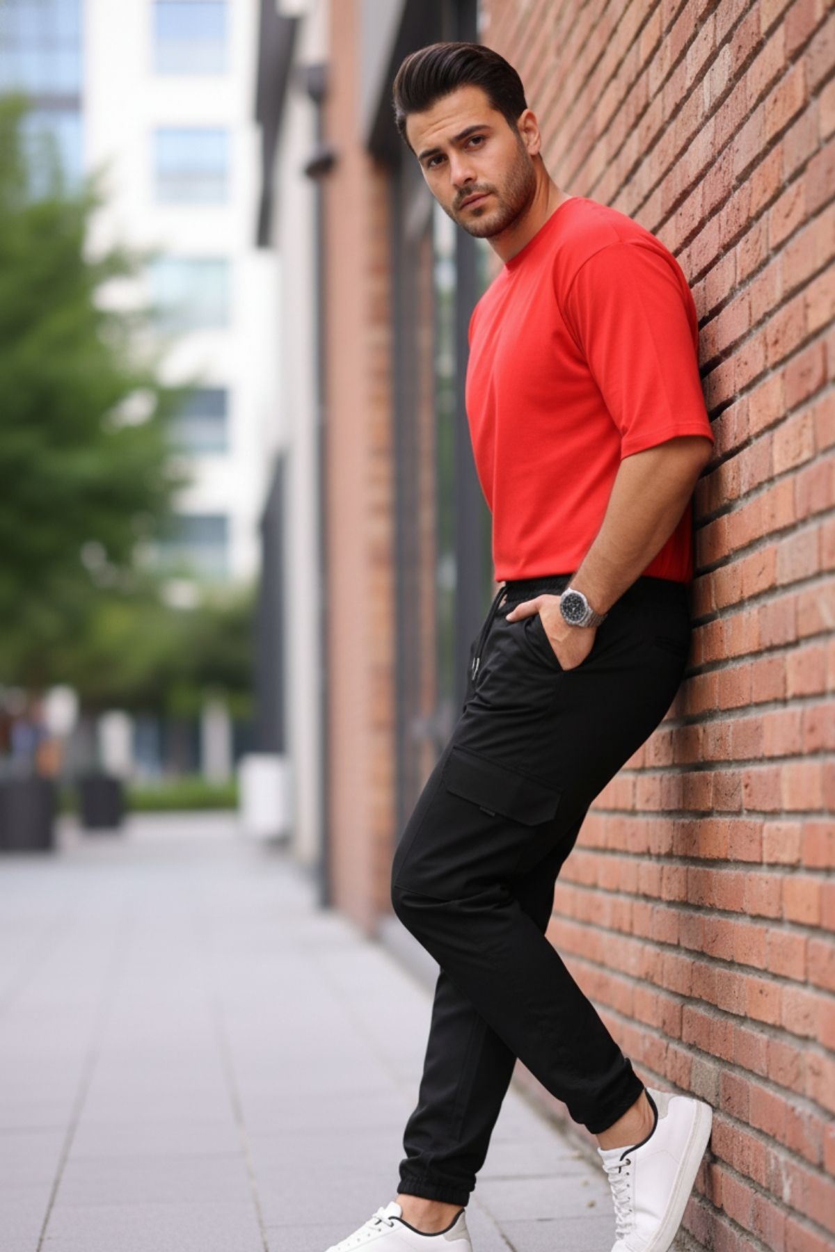 Erkek Jogger Bel Lastikli Pantolon