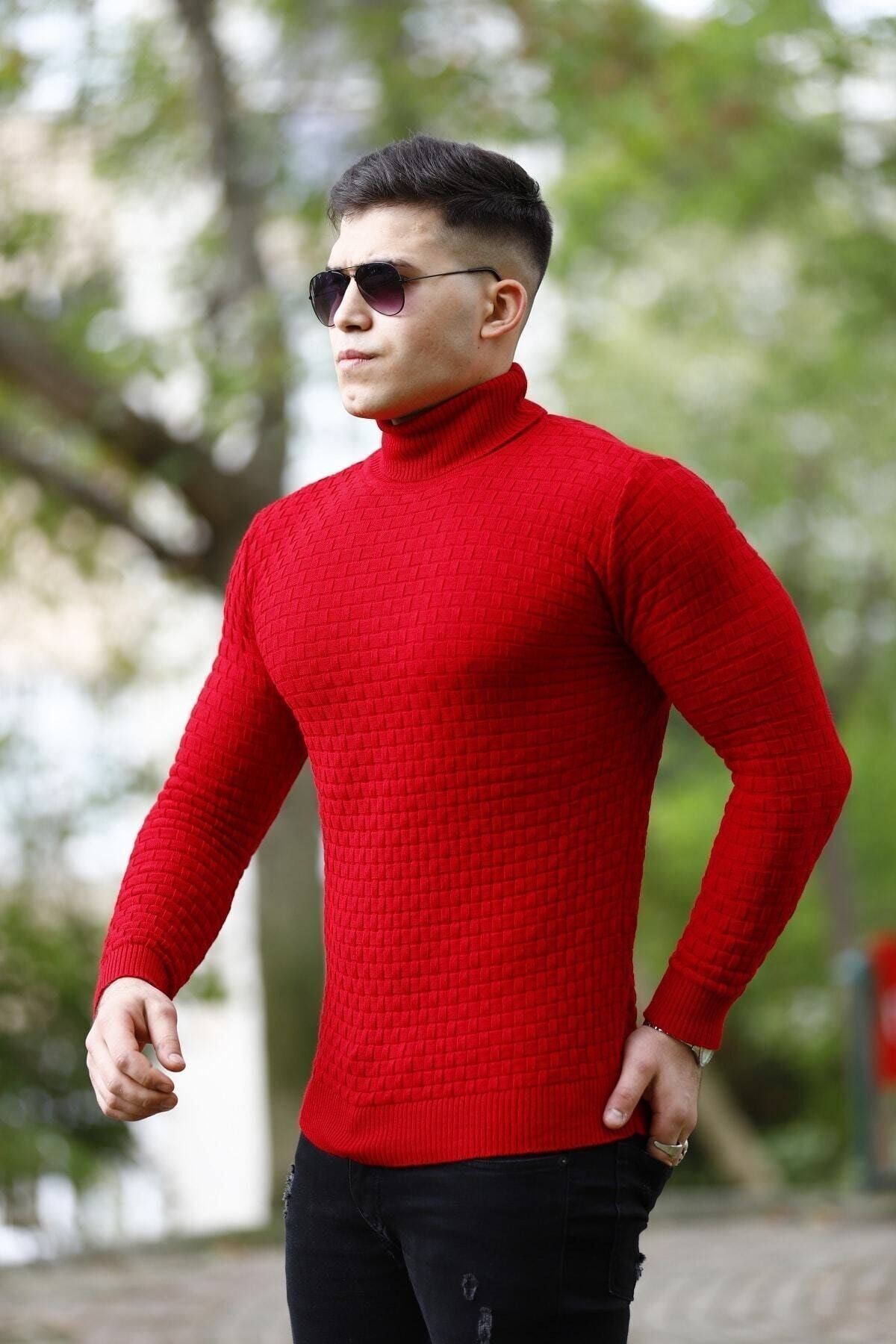 Scarlet Boğazlı Triko