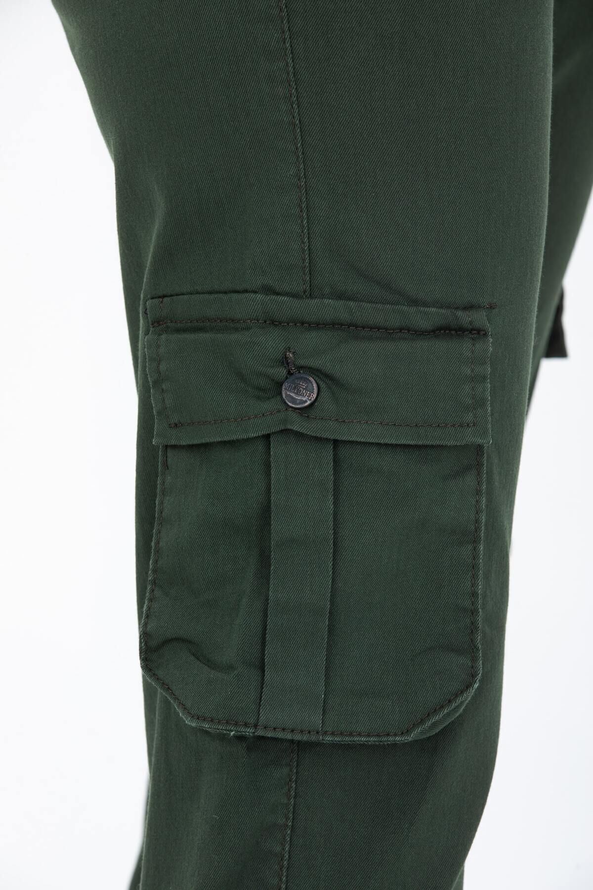 Kadın Jogger Rahat Kalıp Paça Lastikli Gabardin Pantolon