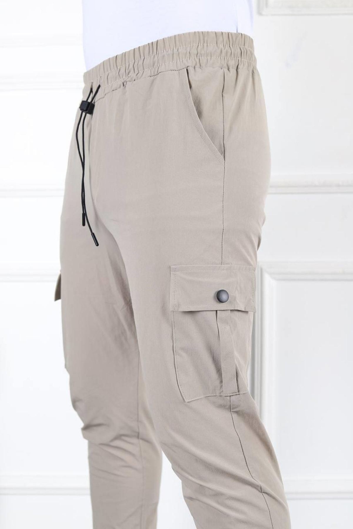 Erkek Slim Fit Jogger Alt Eşofman