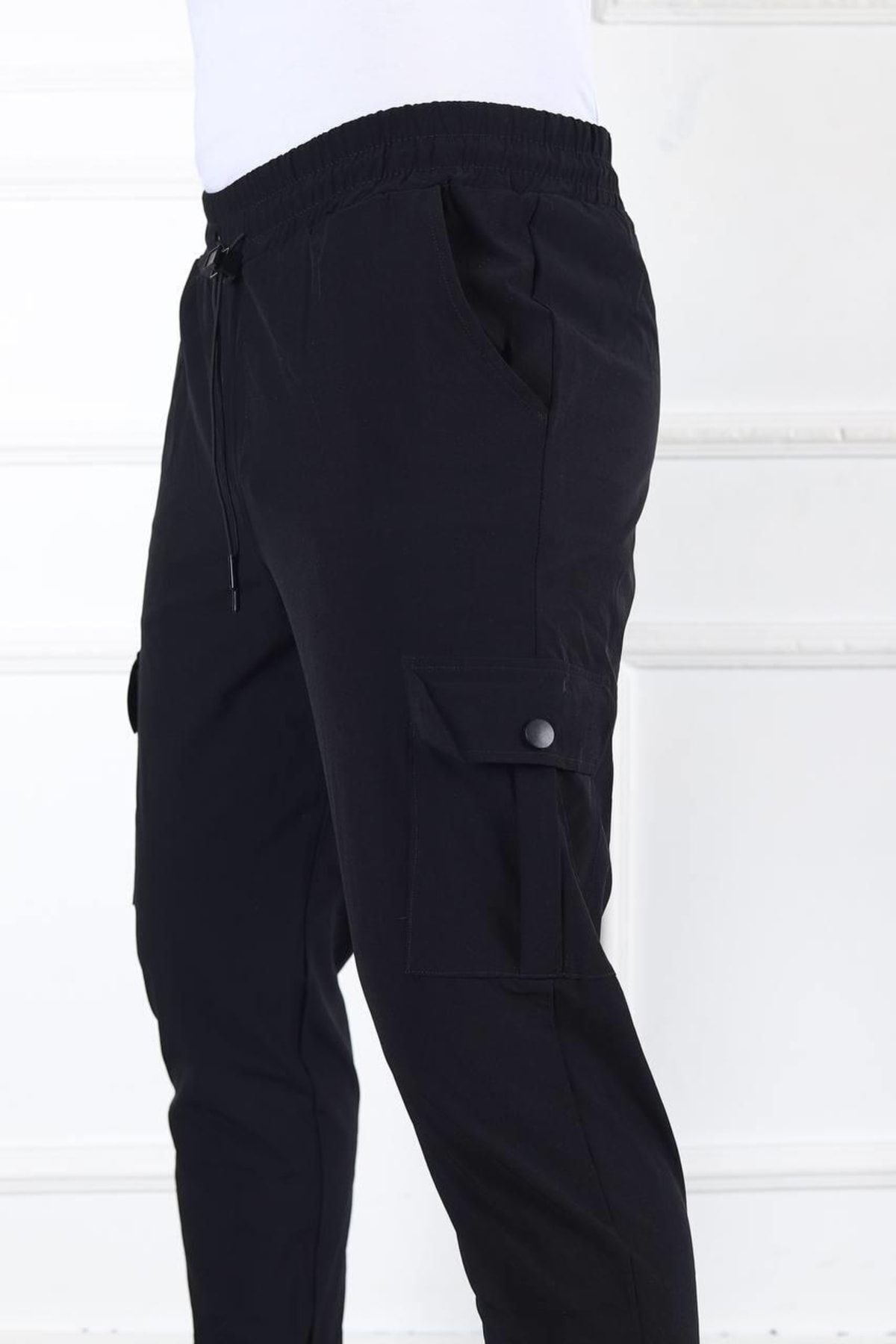 Erkek Slim Fit Jogger Alt Eşofman