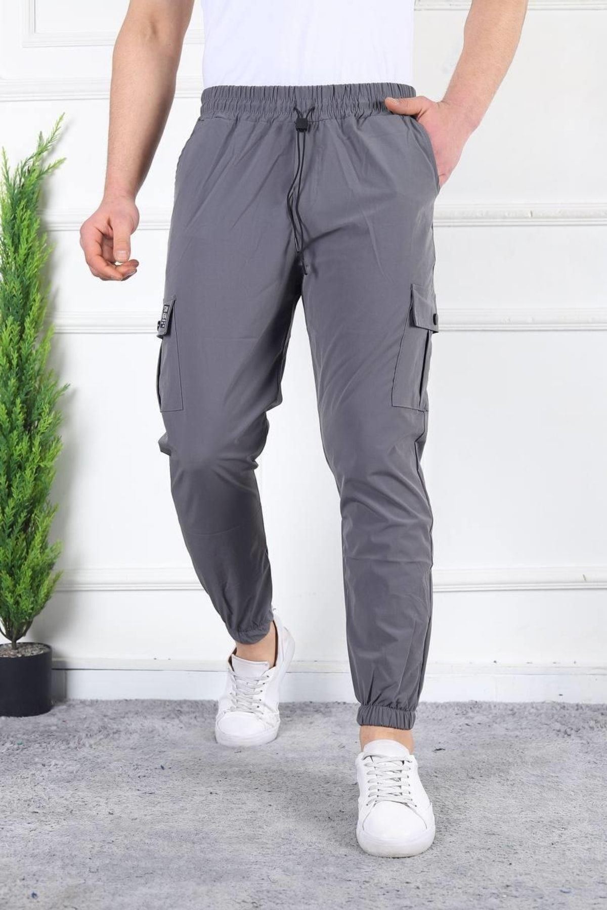 Erkek Slim Fit Jogger Alt Eşofman