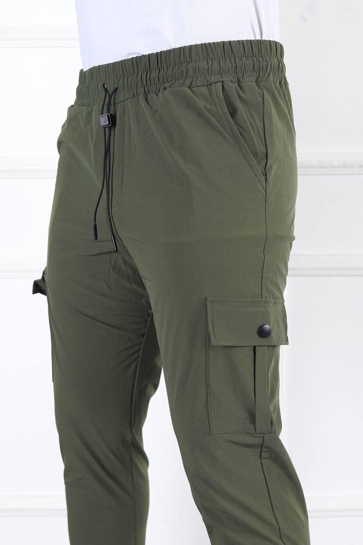 Erkek Slim Fit Jogger Alt Eşofman