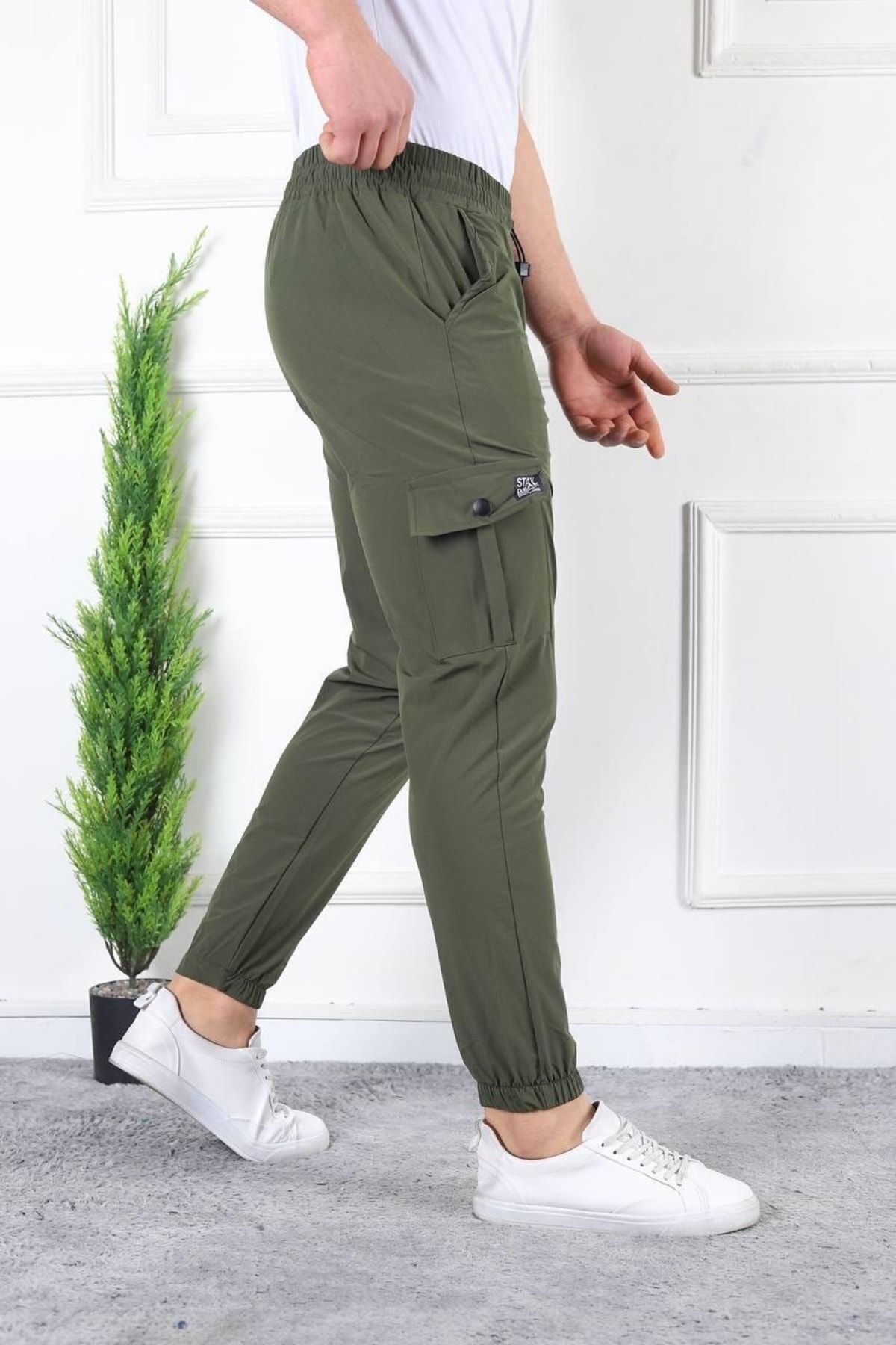 Erkek Slim Fit Jogger Alt Eşofman