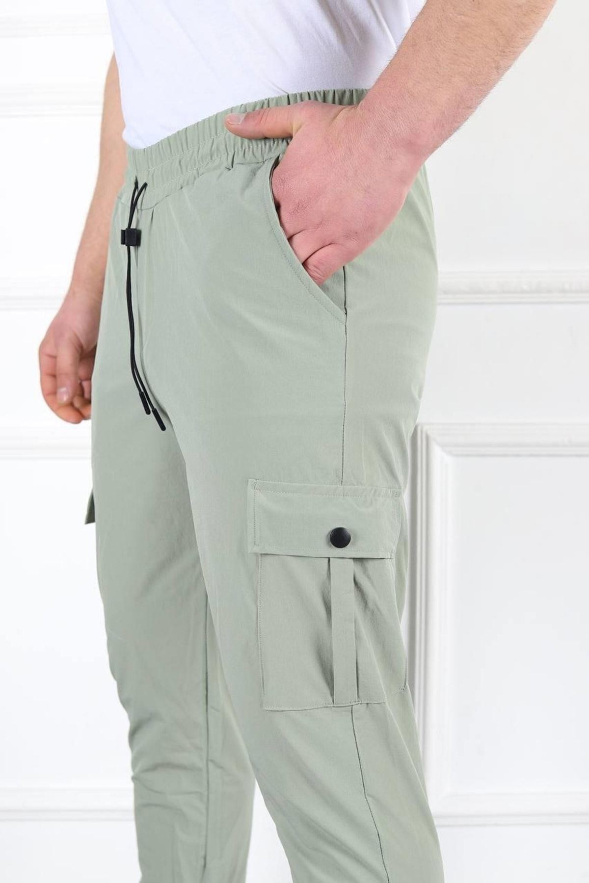 Erkek Slim Fit Jogger Alt Eşofman