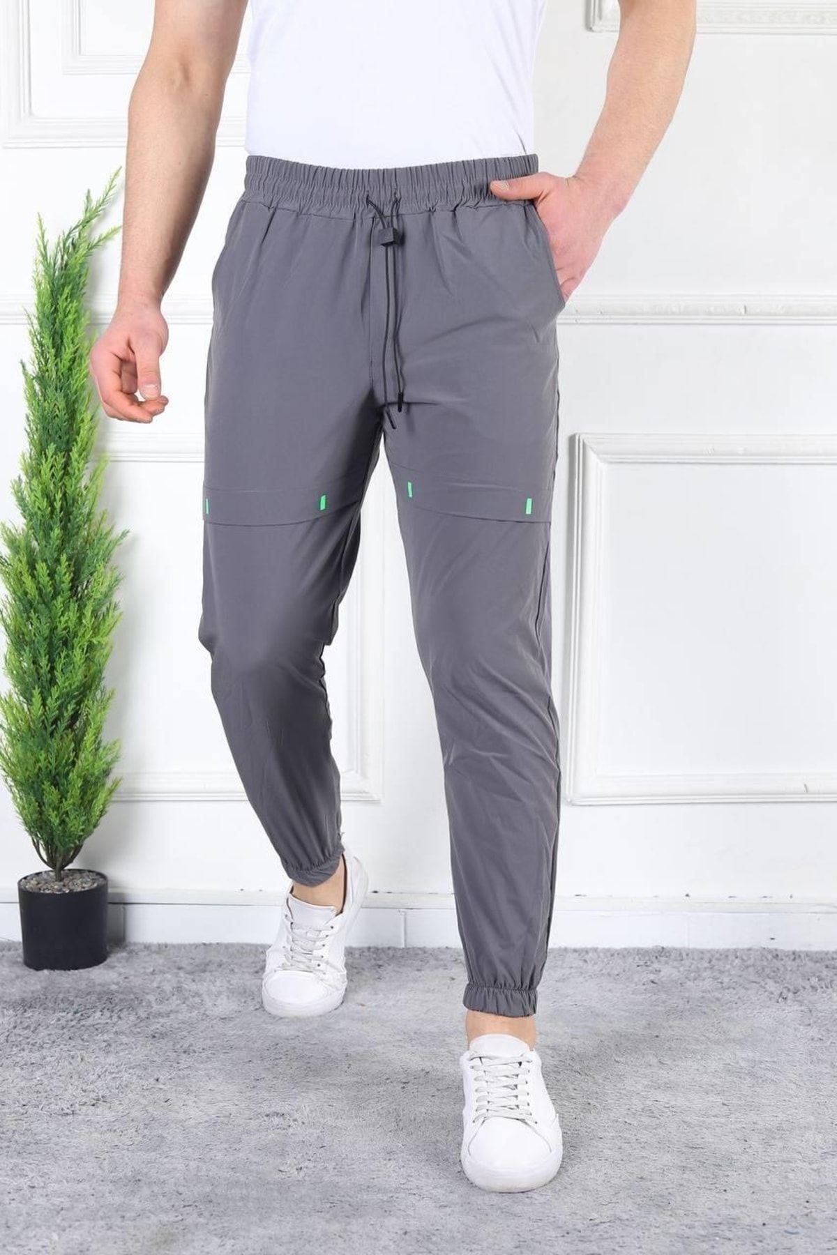 Erkek Slim Fit Jogger Alt Eşofman