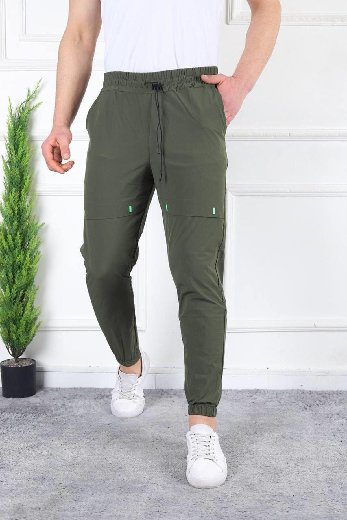 Erkek Slim Fit Jogger Alt Eşofman
