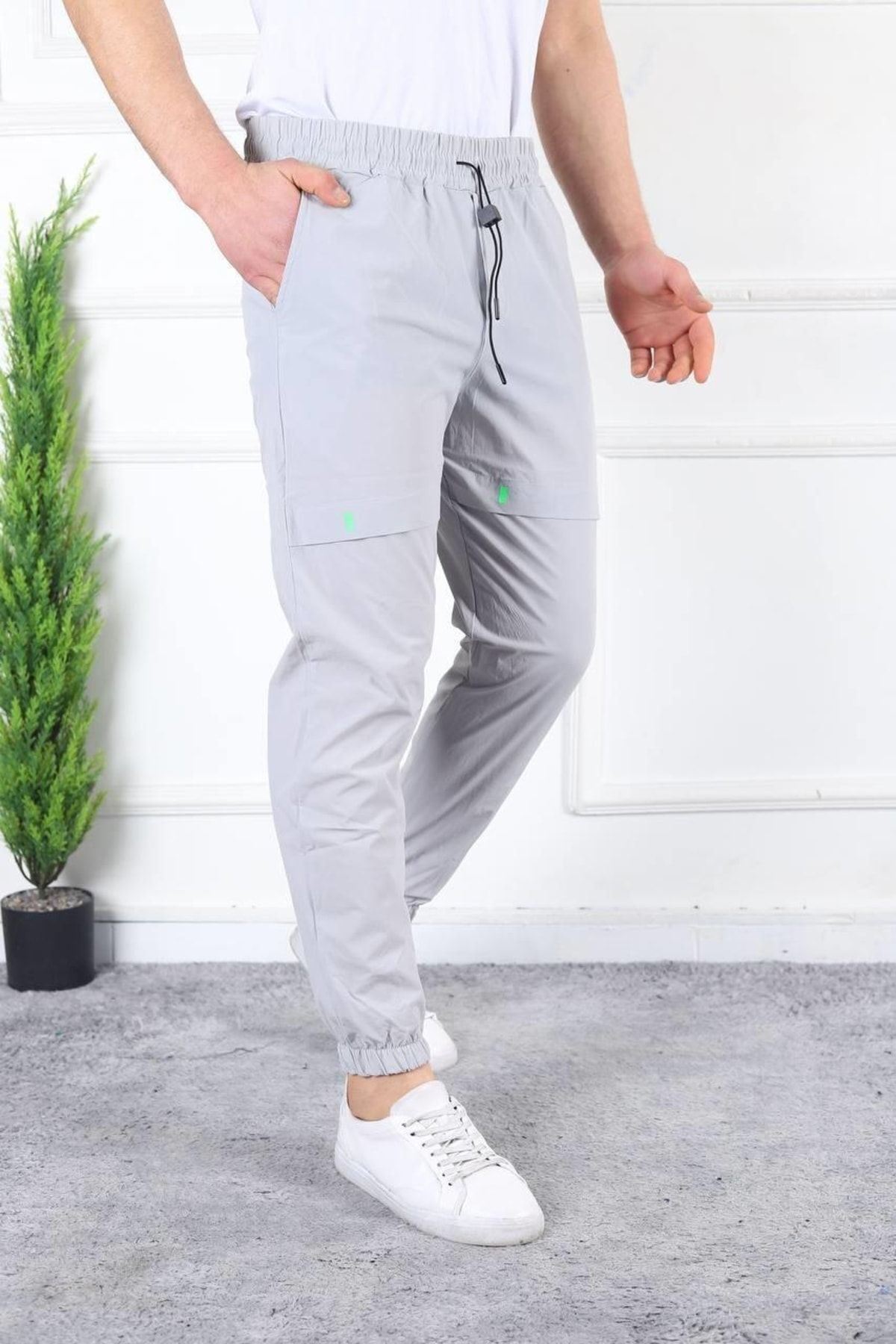 Erkek Slim Fit Jogger Alt Eşofman