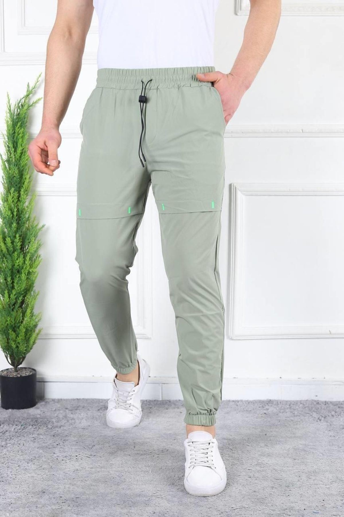 Erkek Slim Fit Jogger Alt Eşofman