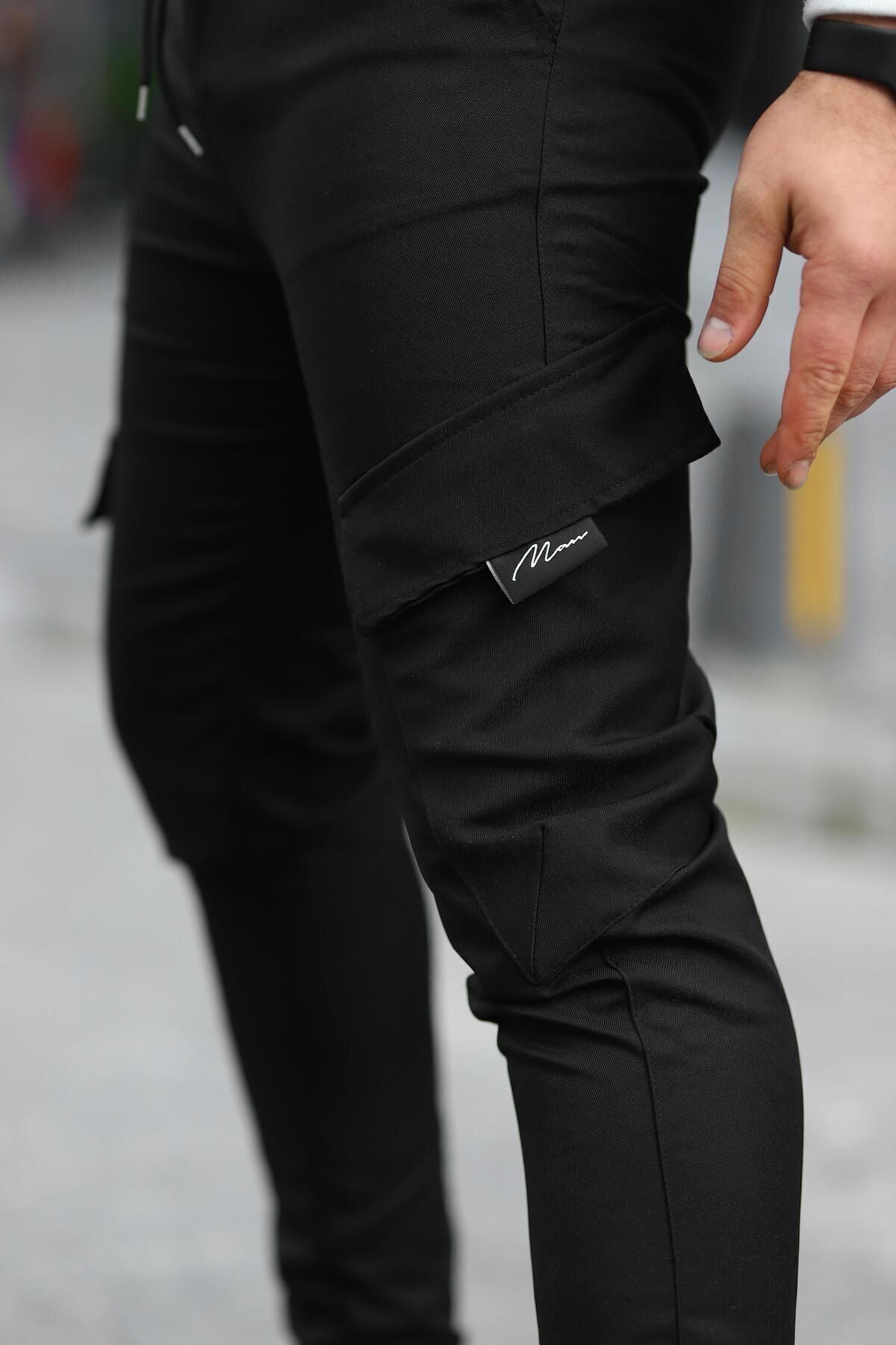 Erkek Bel Lastikli Jogger Paça Lastik Pantolon