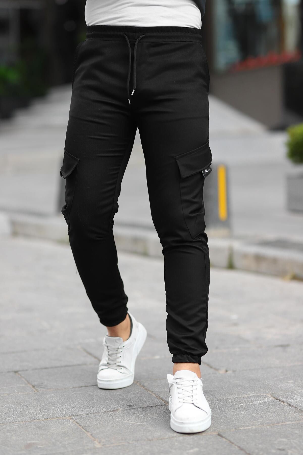 Erkek Bel Lastikli Jogger Paça Lastik Pantolon