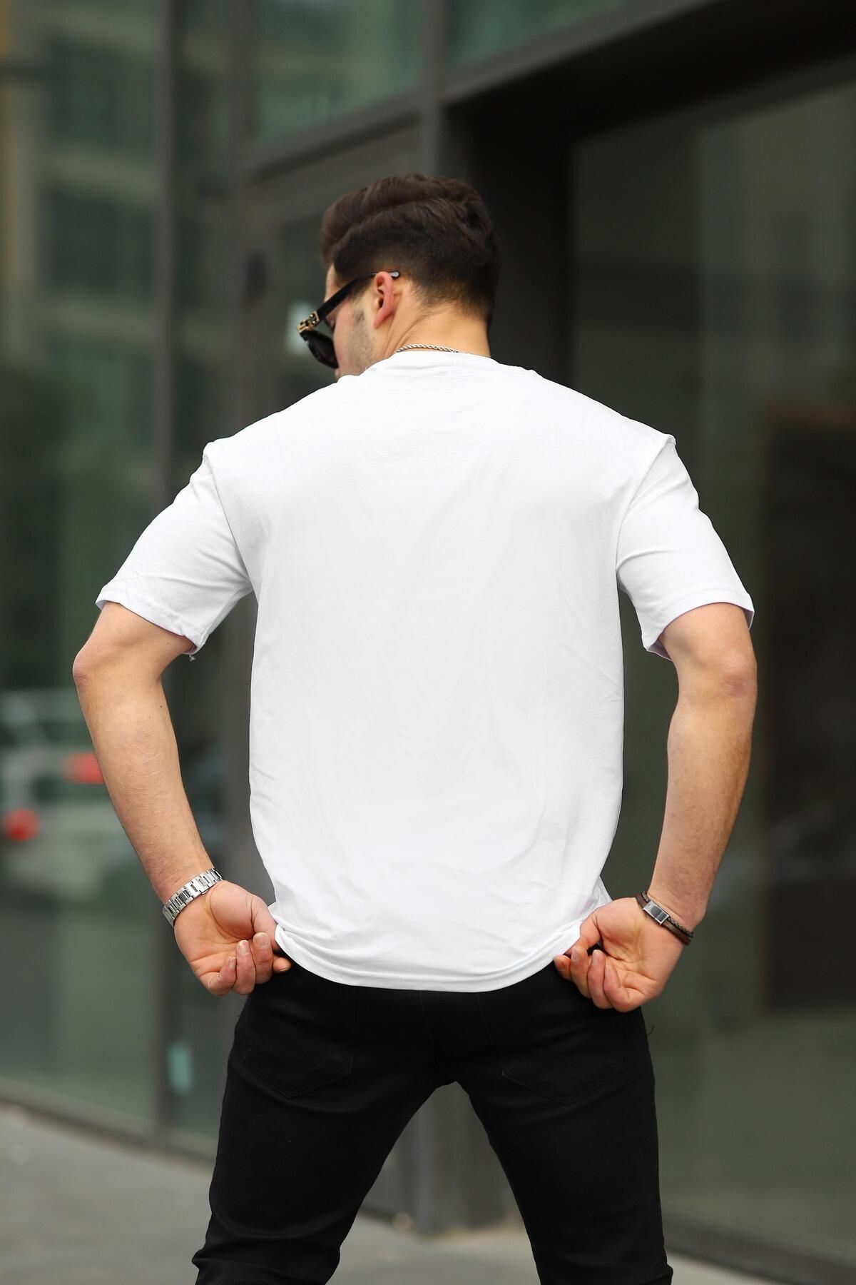 Erkek Oversize Baskısız Tişört