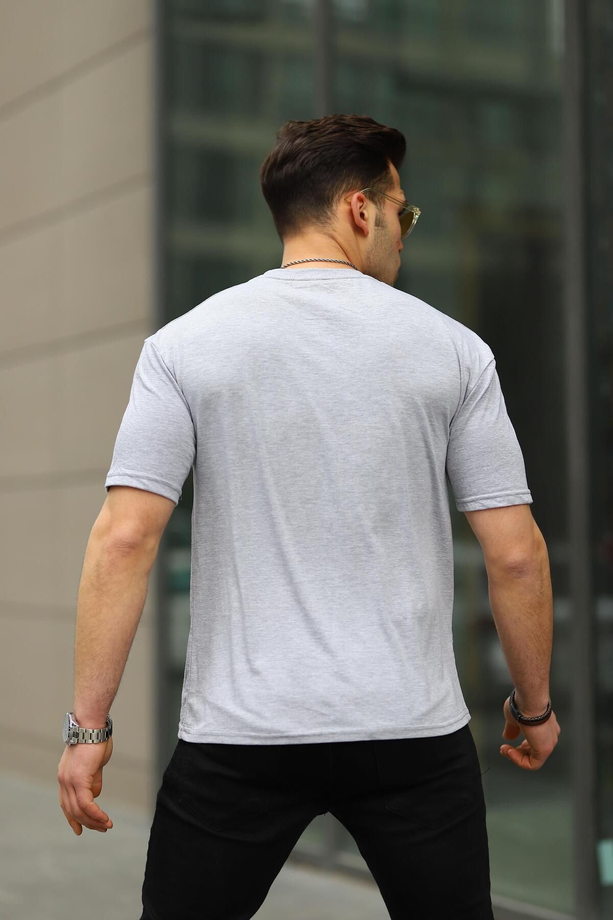 Erkek Oversize Baskısız Tişört
