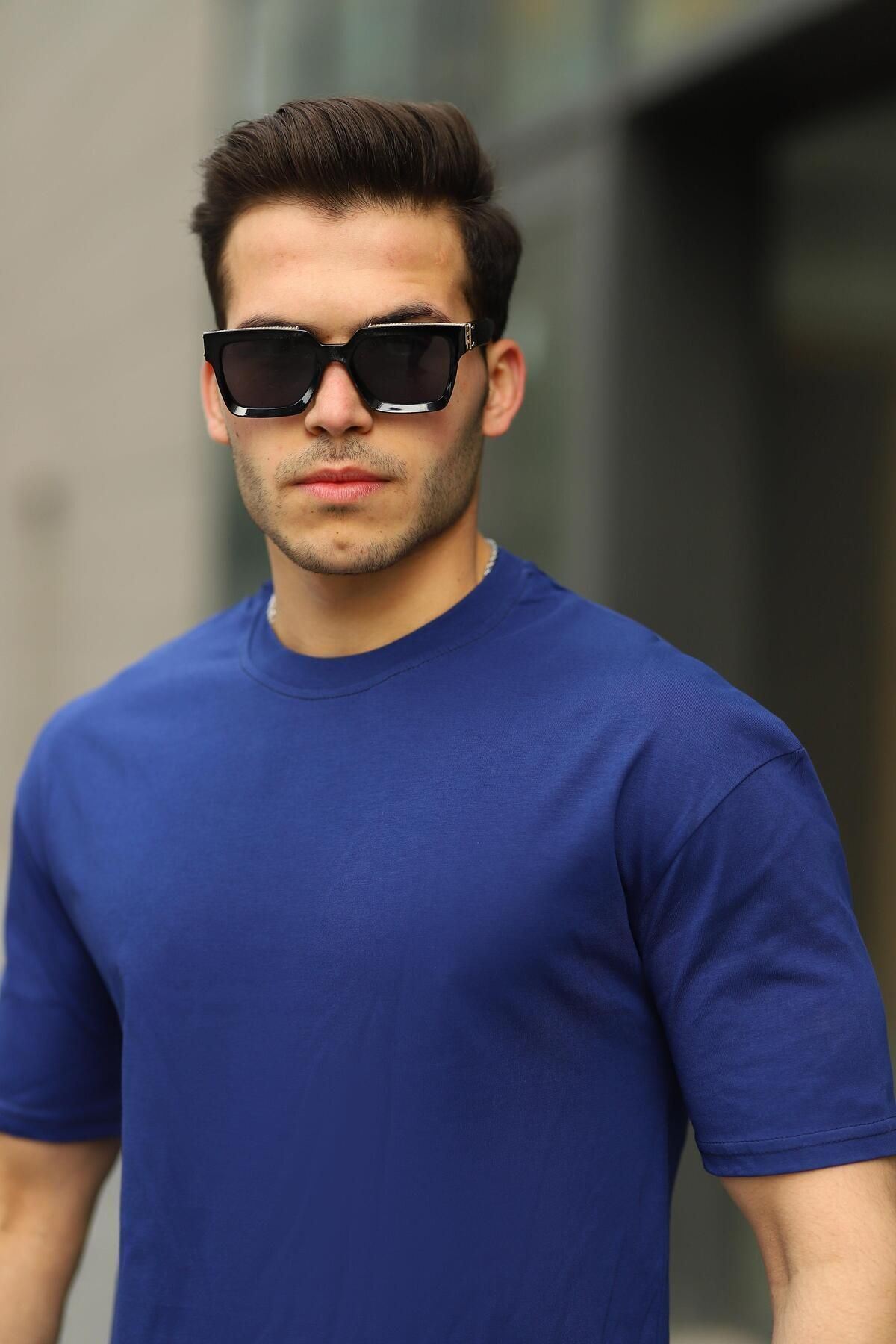 Erkek Oversize Baskısız Tişört