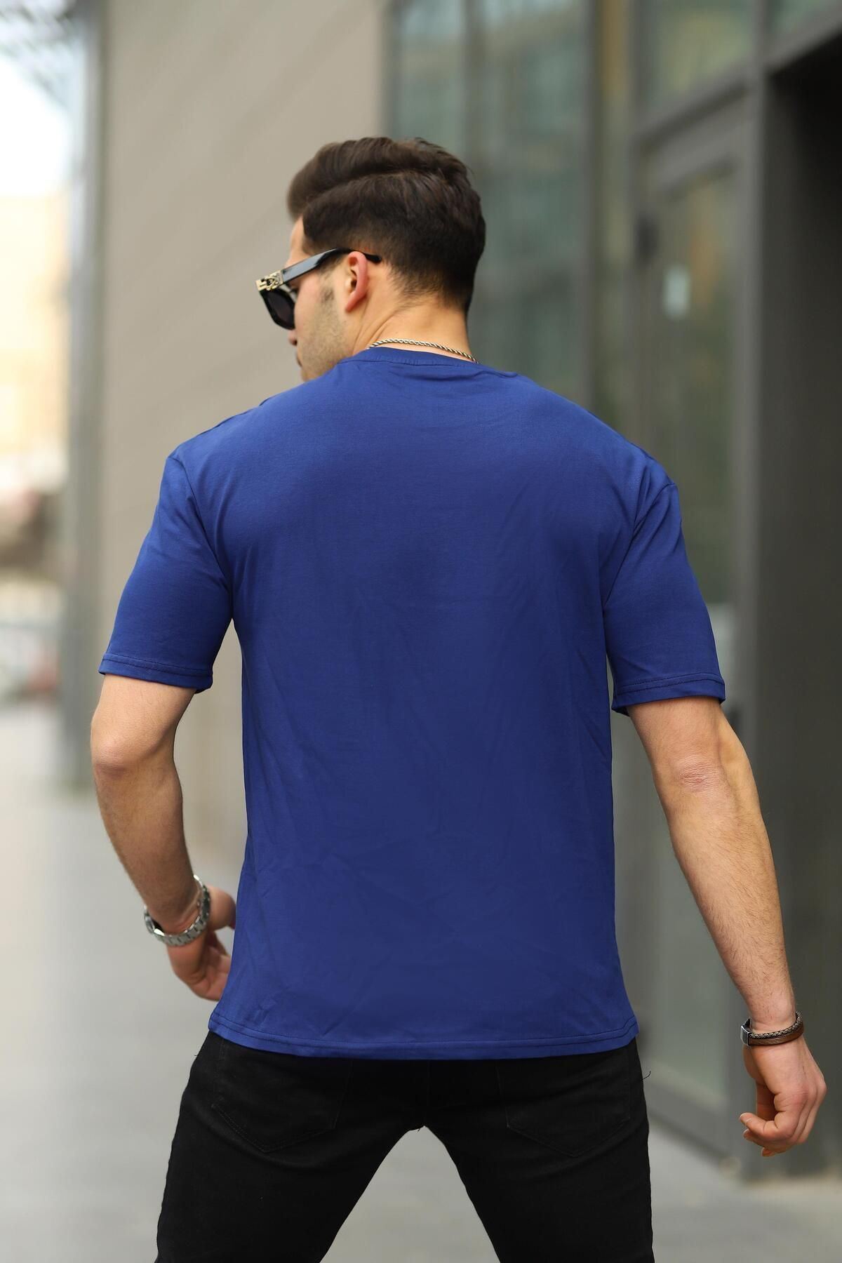 Erkek Oversize Baskısız Tişört