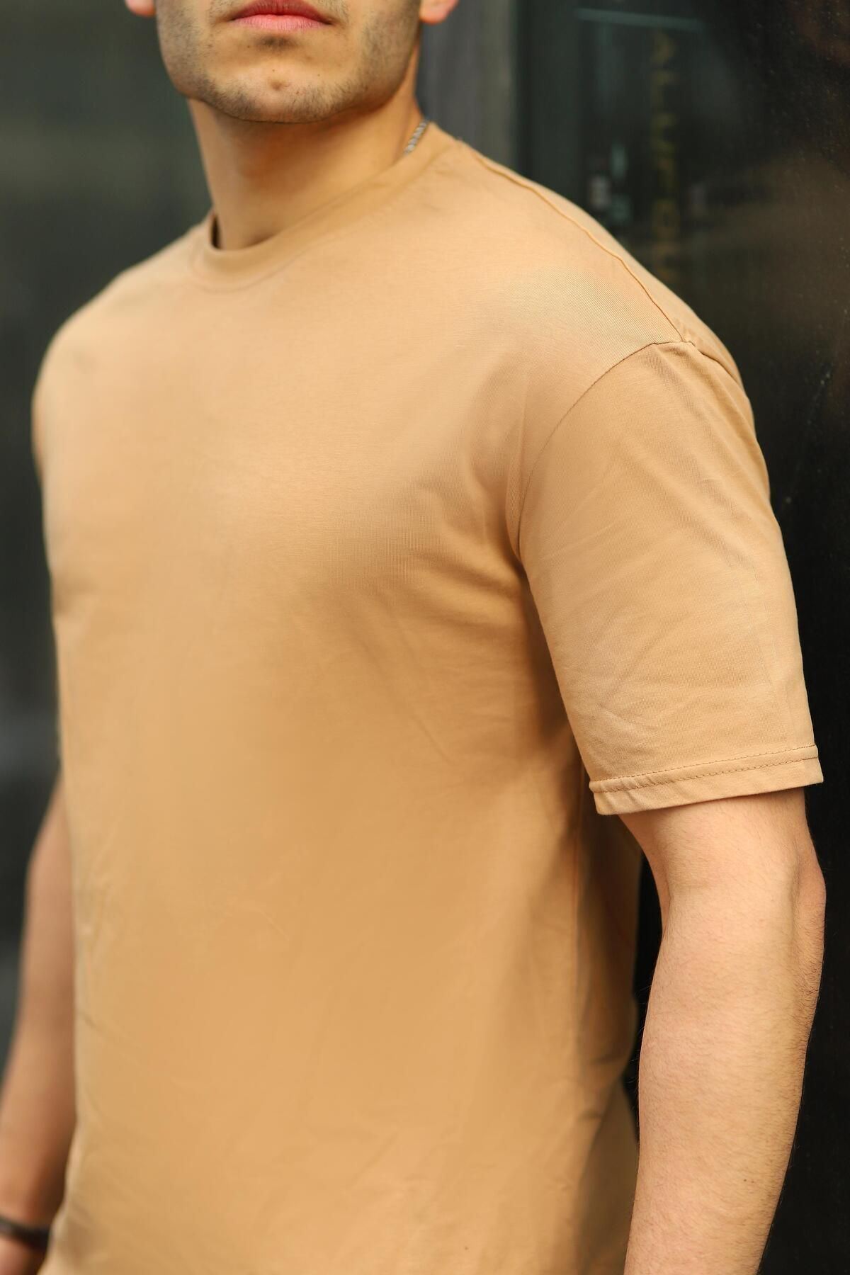 Erkek Oversize Baskısız Tişört