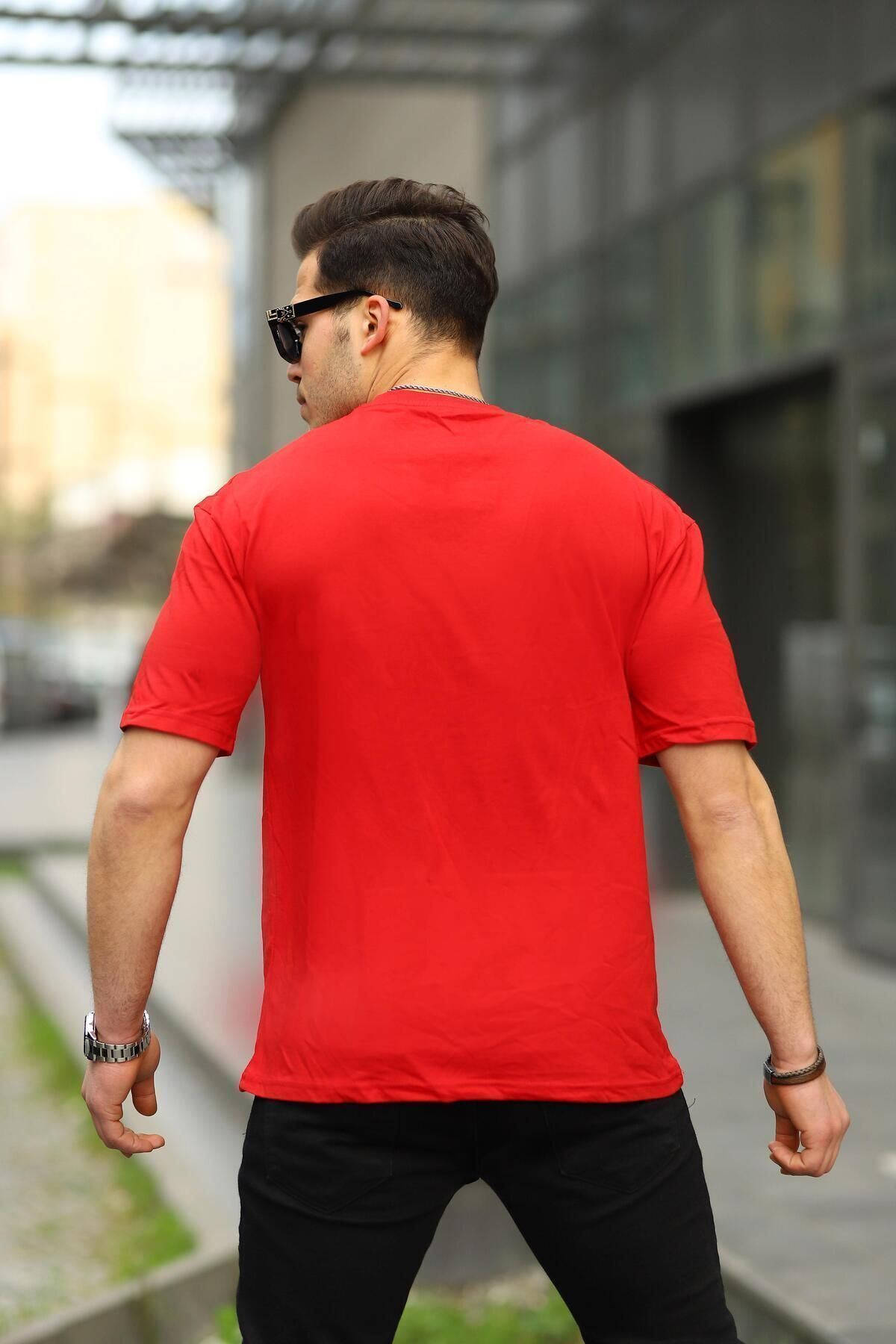 Erkek Oversize Baskısız Tişört
