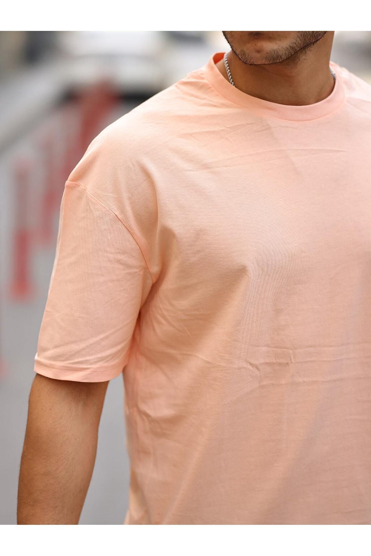 Erkek Oversize Baskısız Tişört