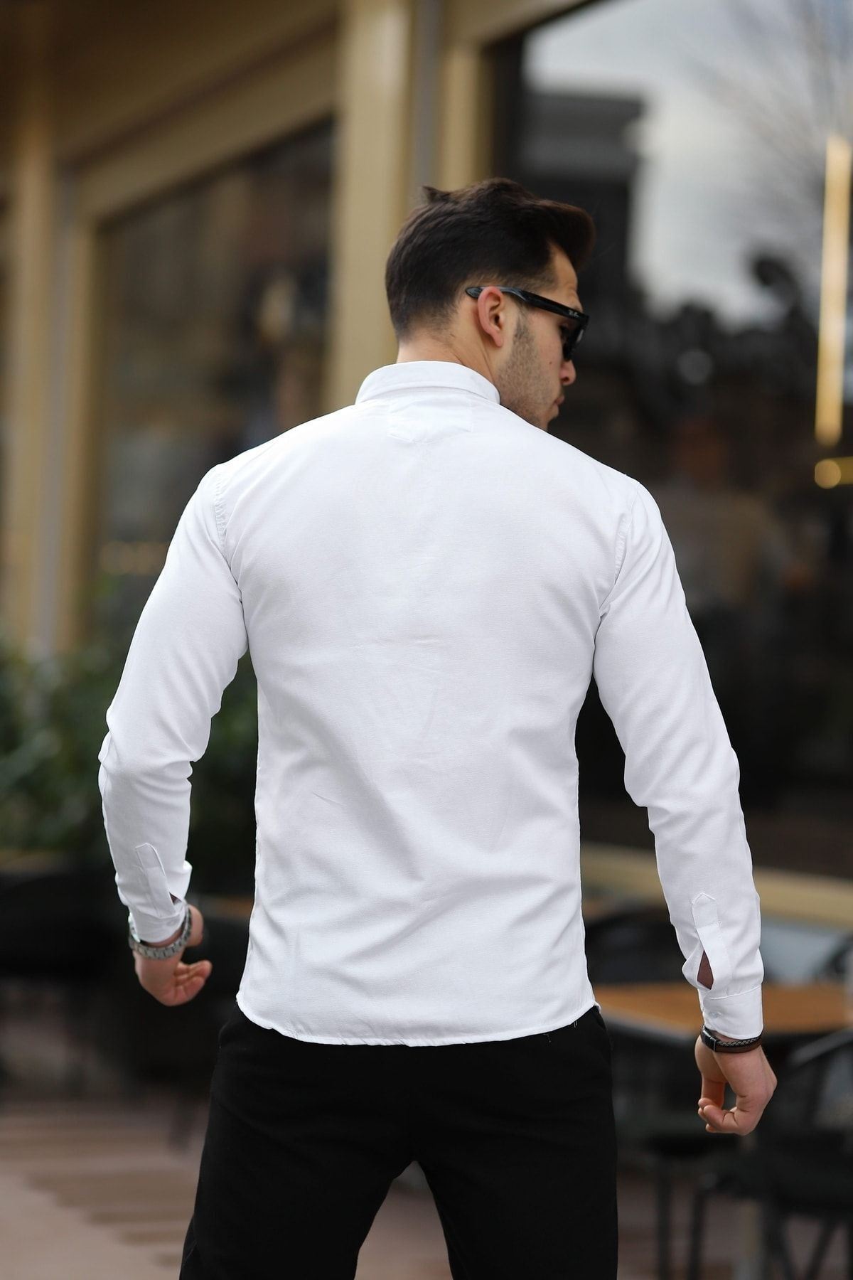 Erkek Klasik Slim Fit Gömlek