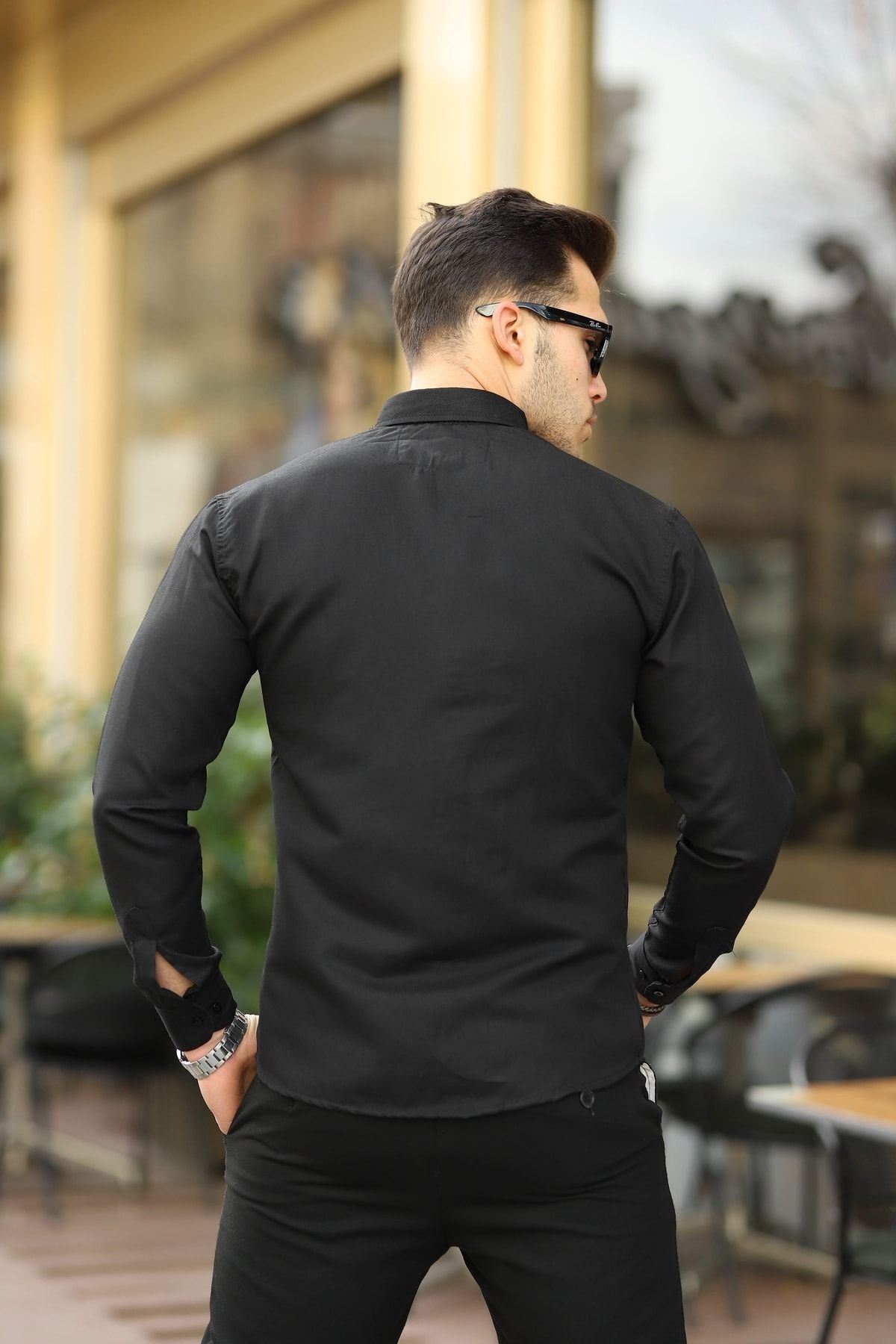 Erkek Klasik Slim Fit Gömlek