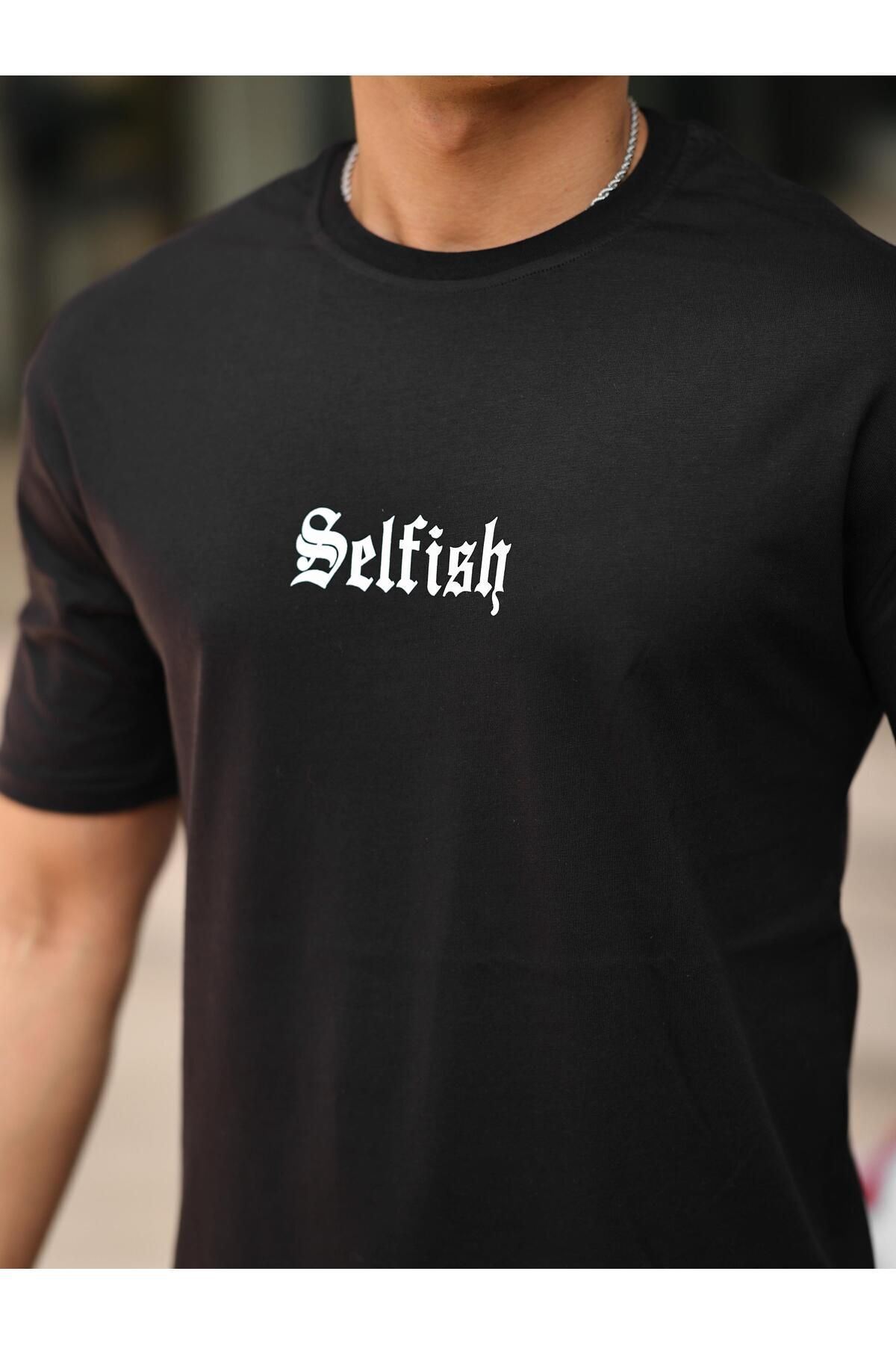 Erkek Oversize T-shirt Selfish