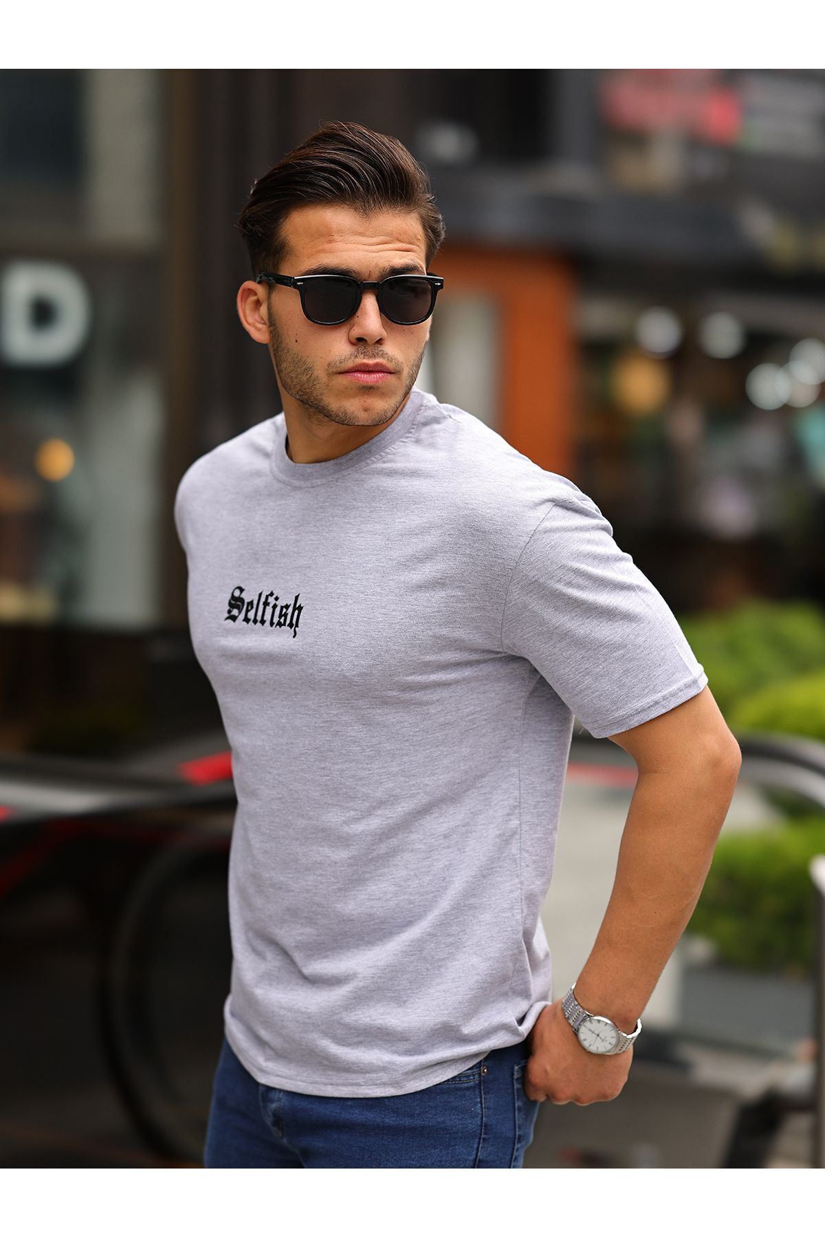 Erkek Oversize T-Shirt SELFİSH