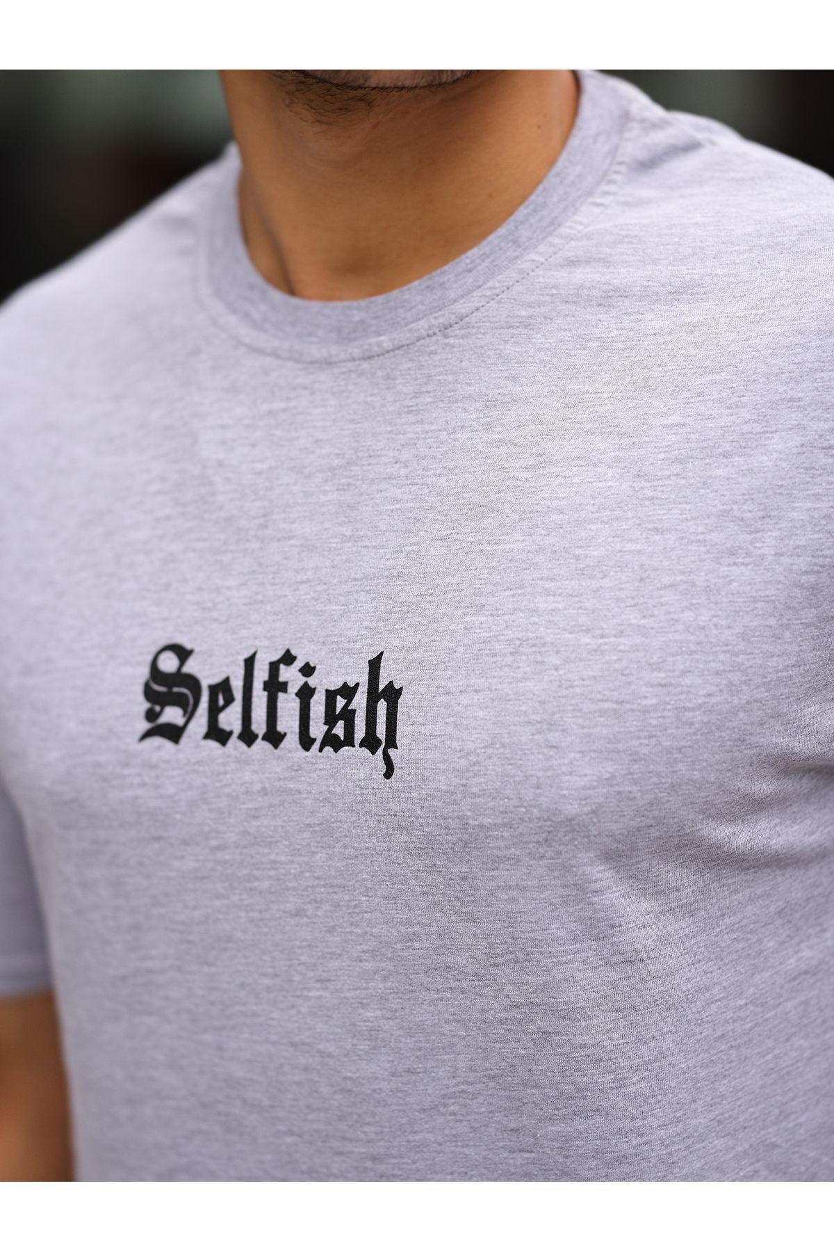 Erkek Oversize T-Shirt SELFİSH