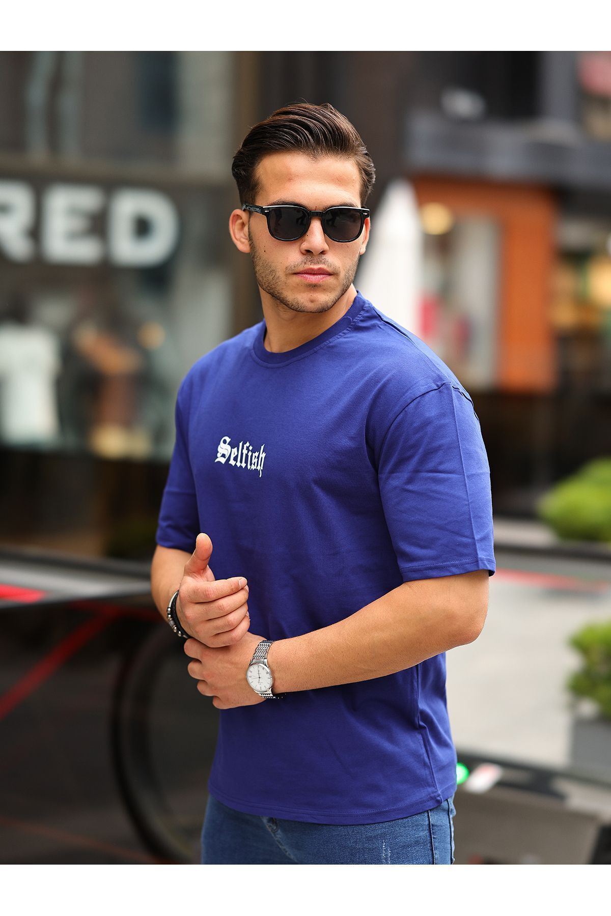 Erkek Oversize T-Shirt SELFİSH