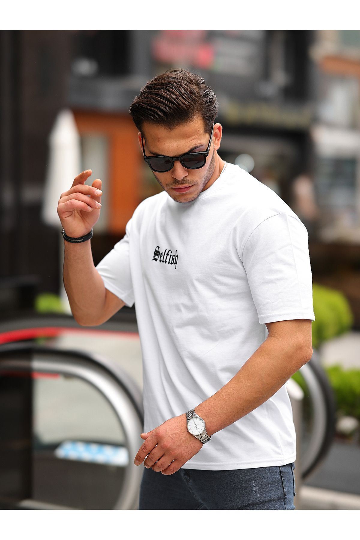 Erkek Oversize T-Shirt SELFİSH