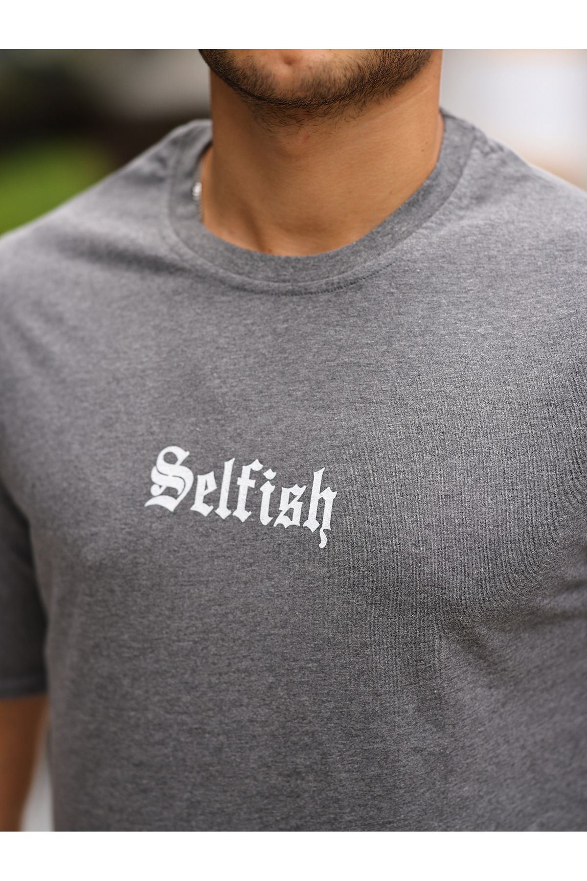 Erkek Oversize T-Shirt SELFİSH