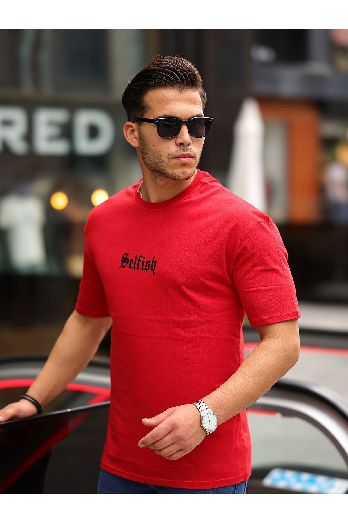 Erkek Oversize T-Shirt SELFİSH