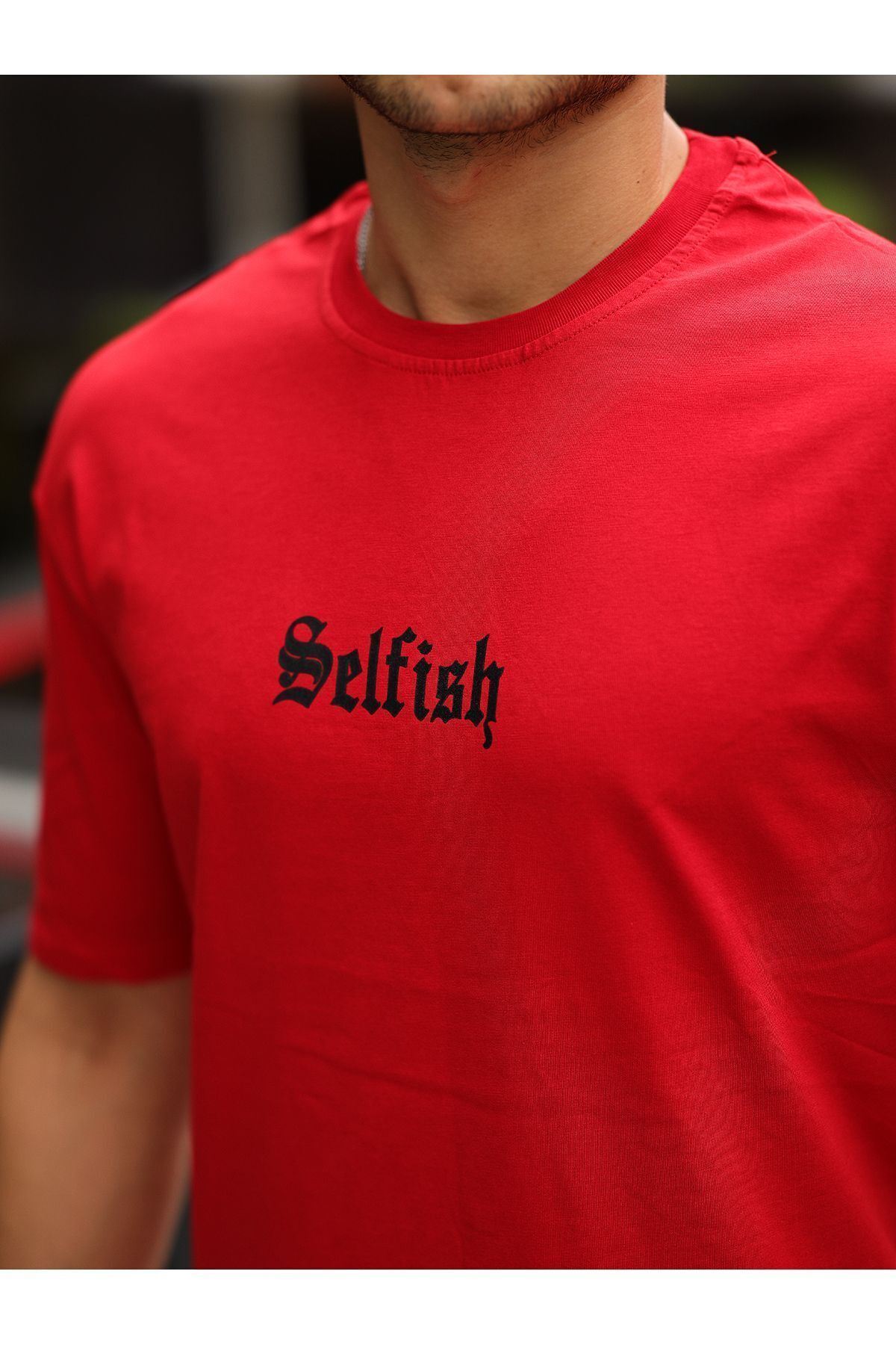 Erkek Oversize T-Shirt SELFİSH