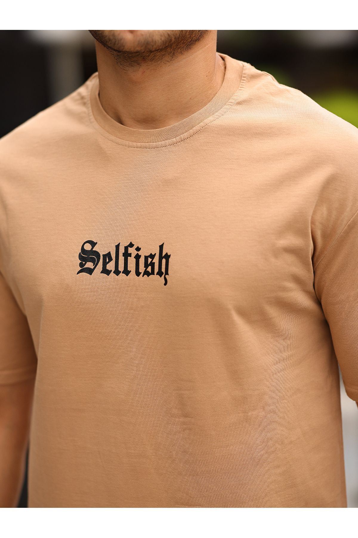 Erkek Oversize T-Shirt SELFİSH