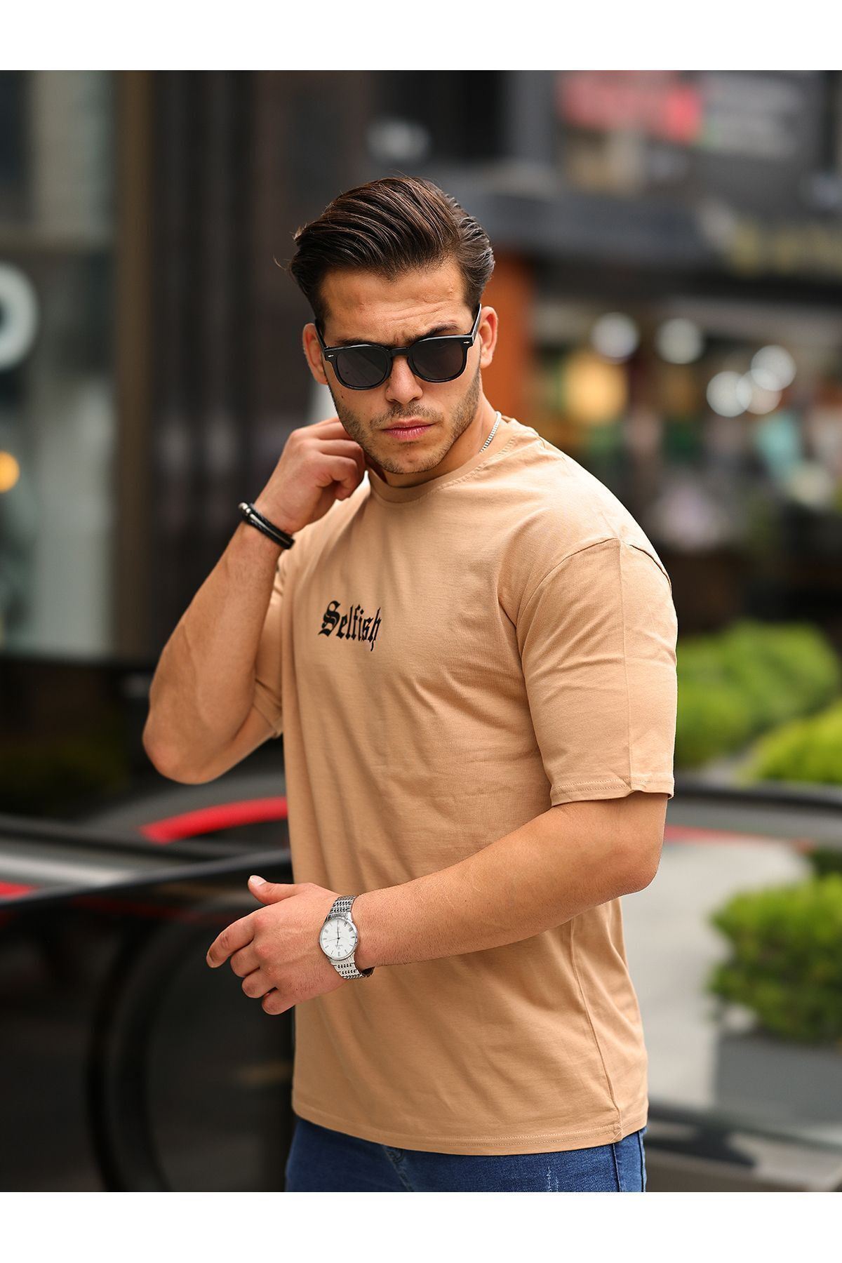 Erkek Oversize T-Shirt SELFİSH