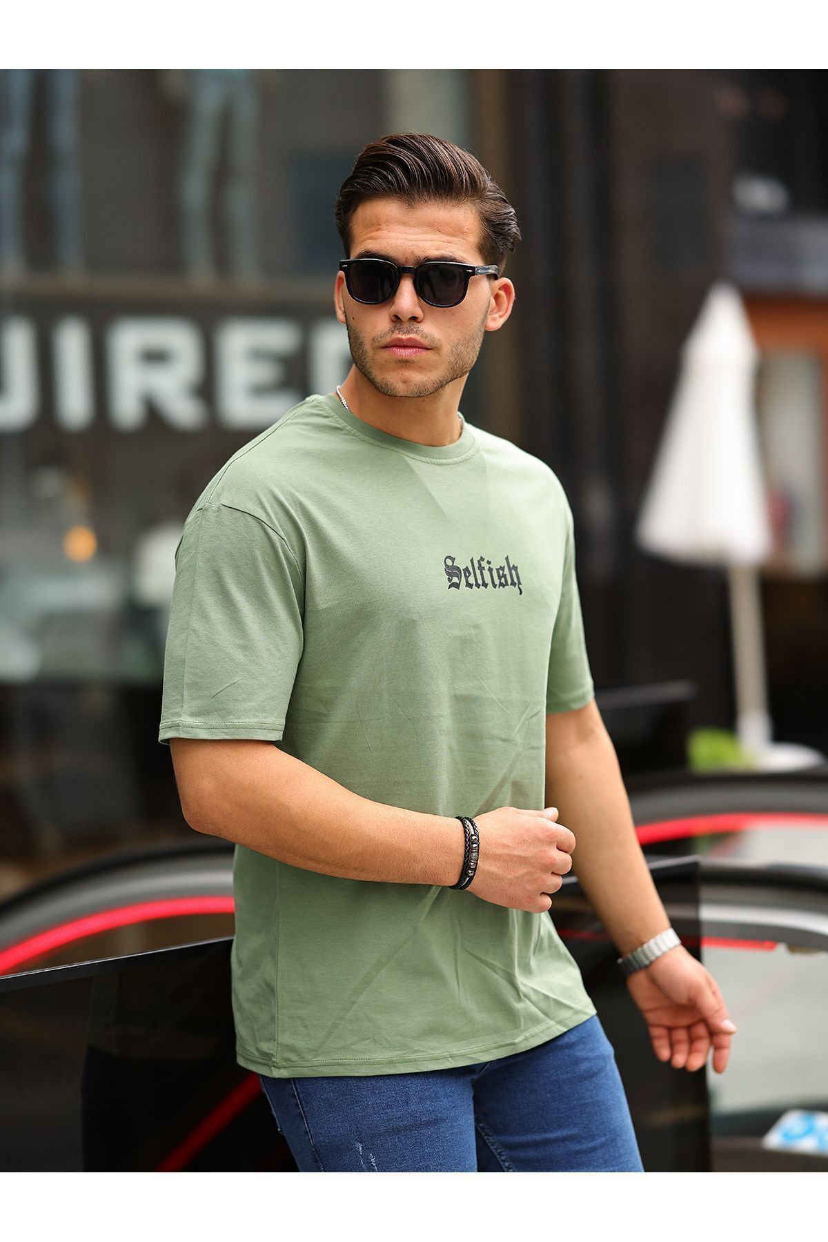 Erkek Oversize T-Shirt SELFİSH
