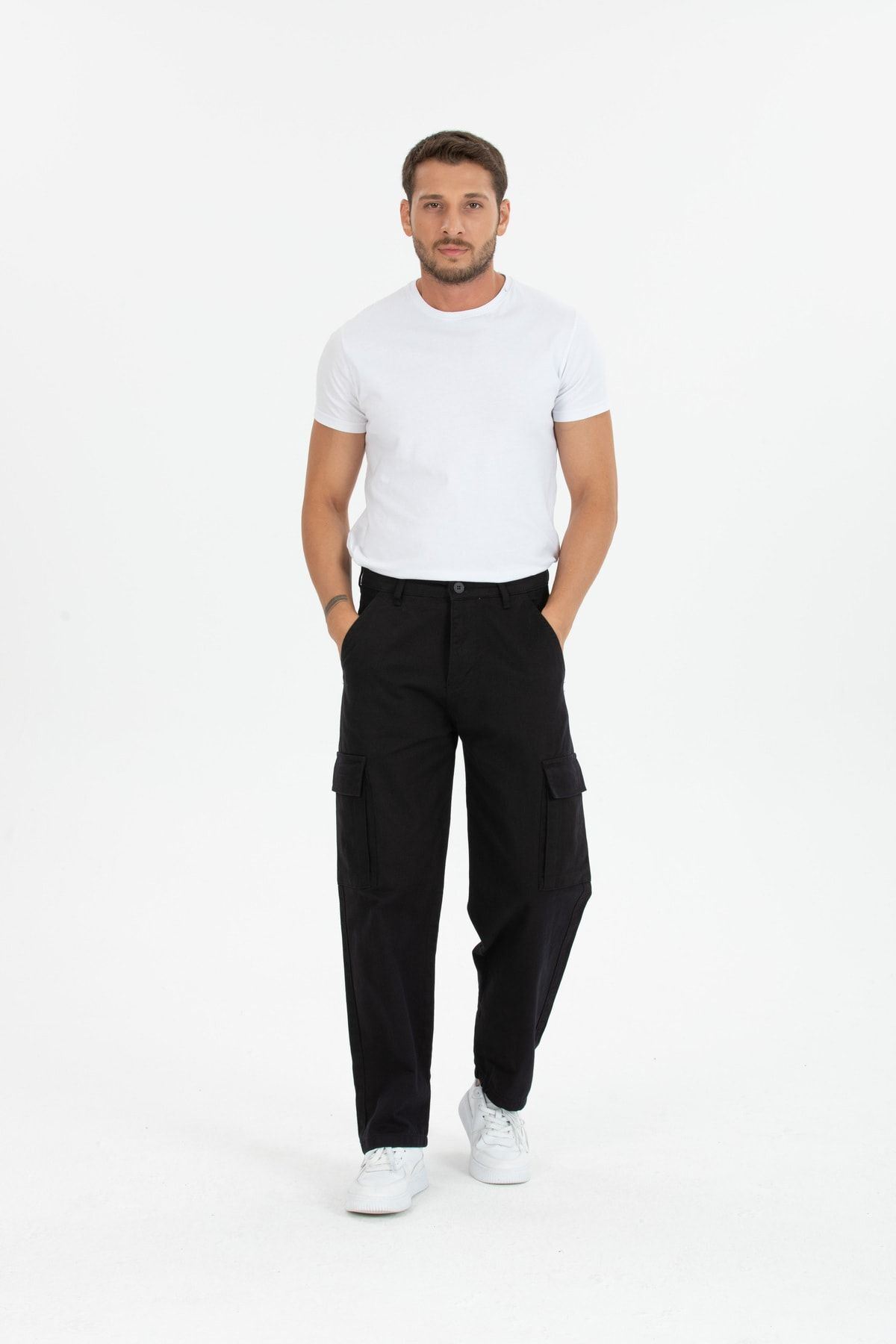 Kargo Cepli Baggy Pantolon