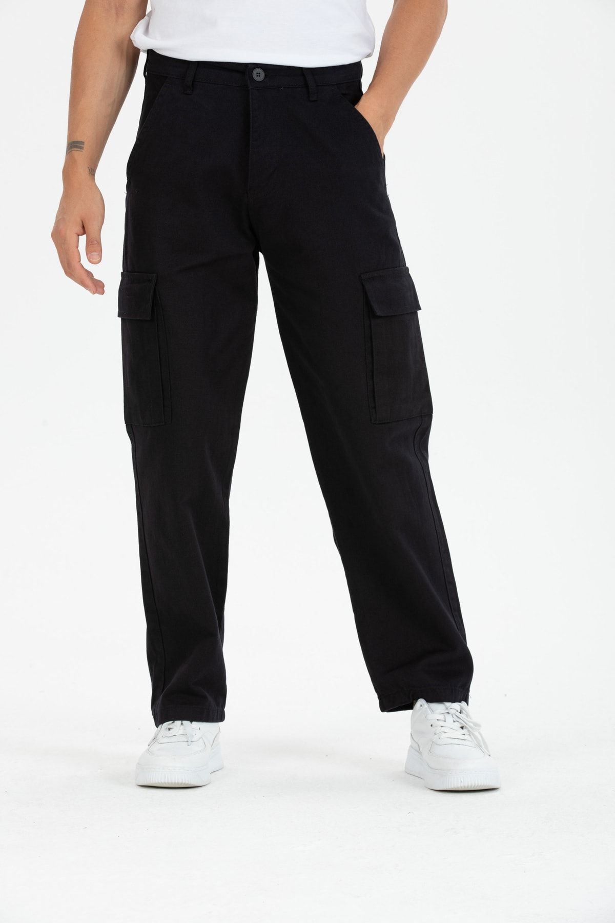 Kargo Cepli Baggy Pantolon