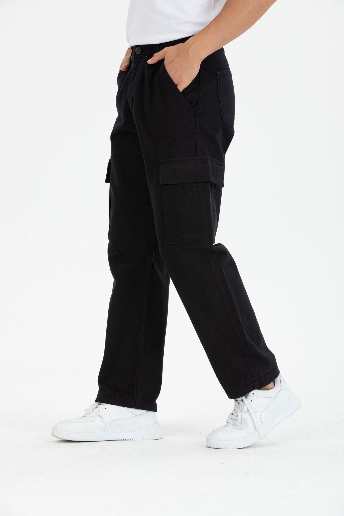 Kargo Cepli Baggy Pantolon