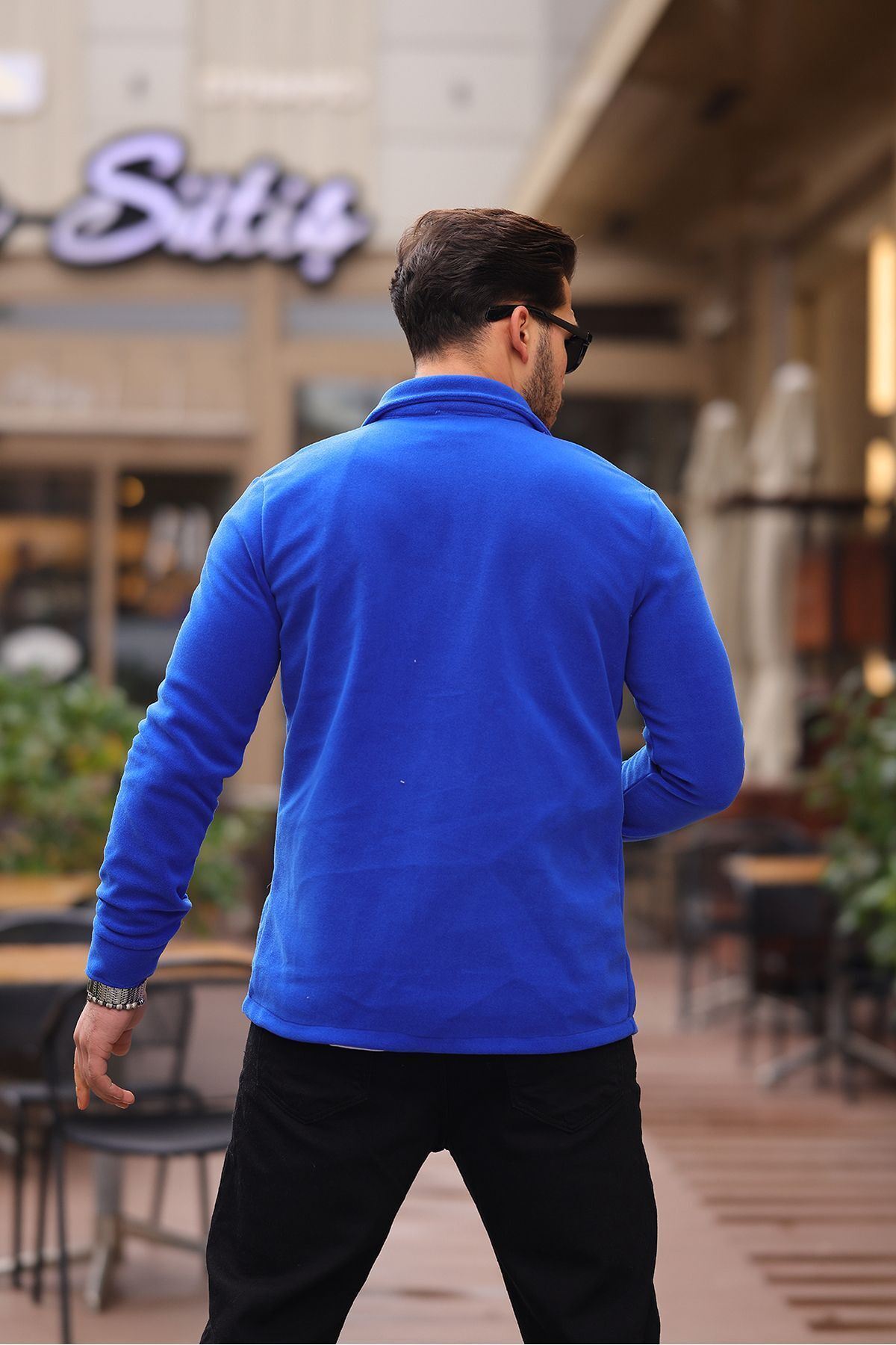 Erkek Polar Rahat Kalıp Gömlek