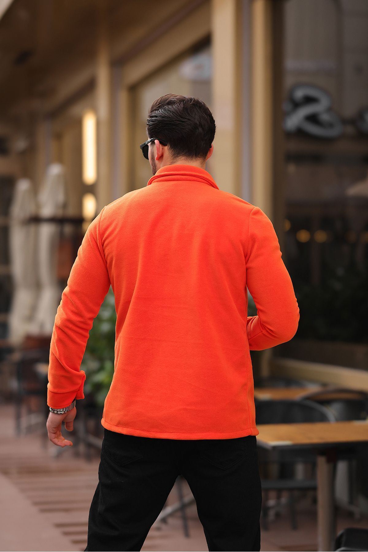 Erkek Polar Rahat Kalıp Gömlek