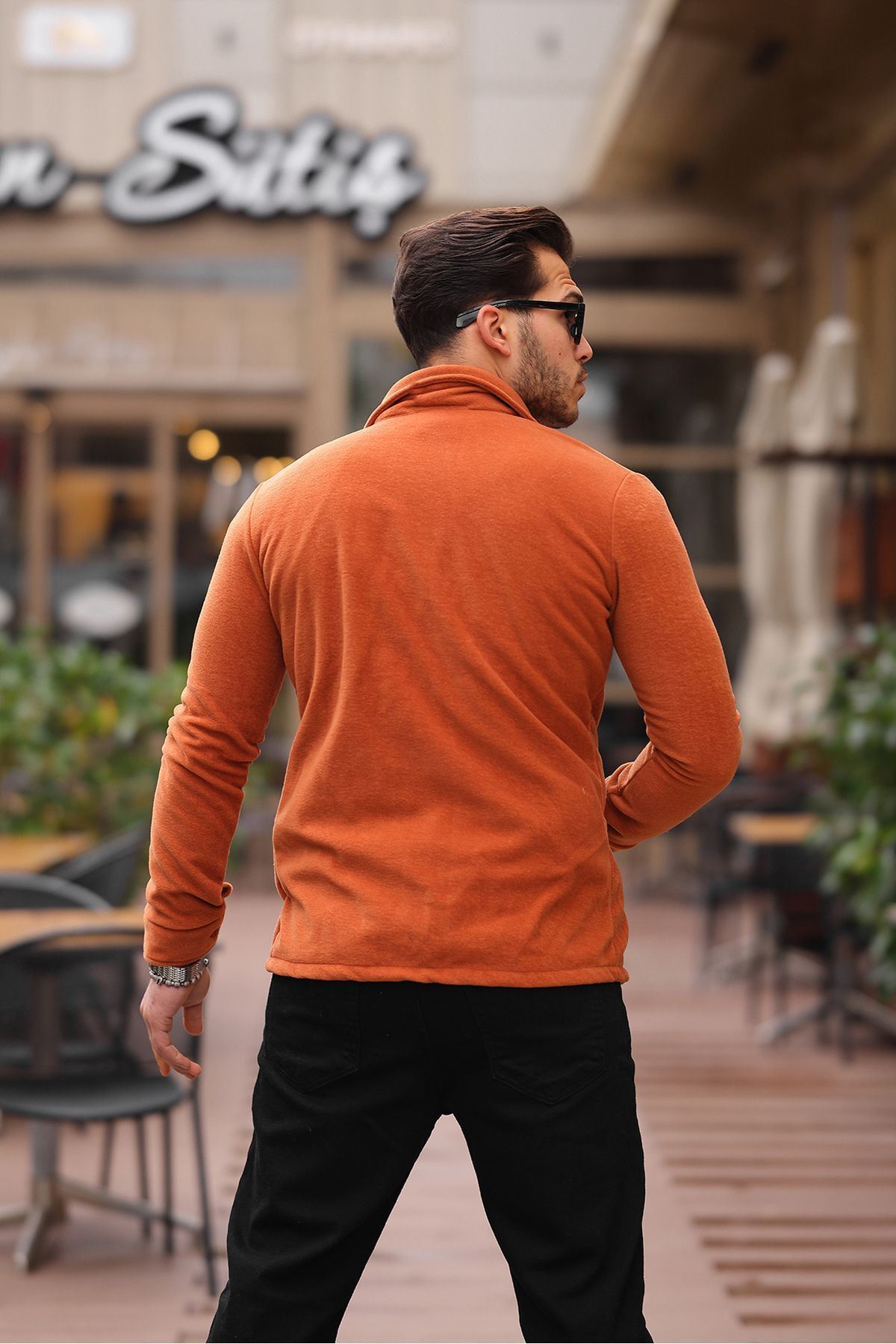 Erkek Polar Rahat Kalıp Gömlek