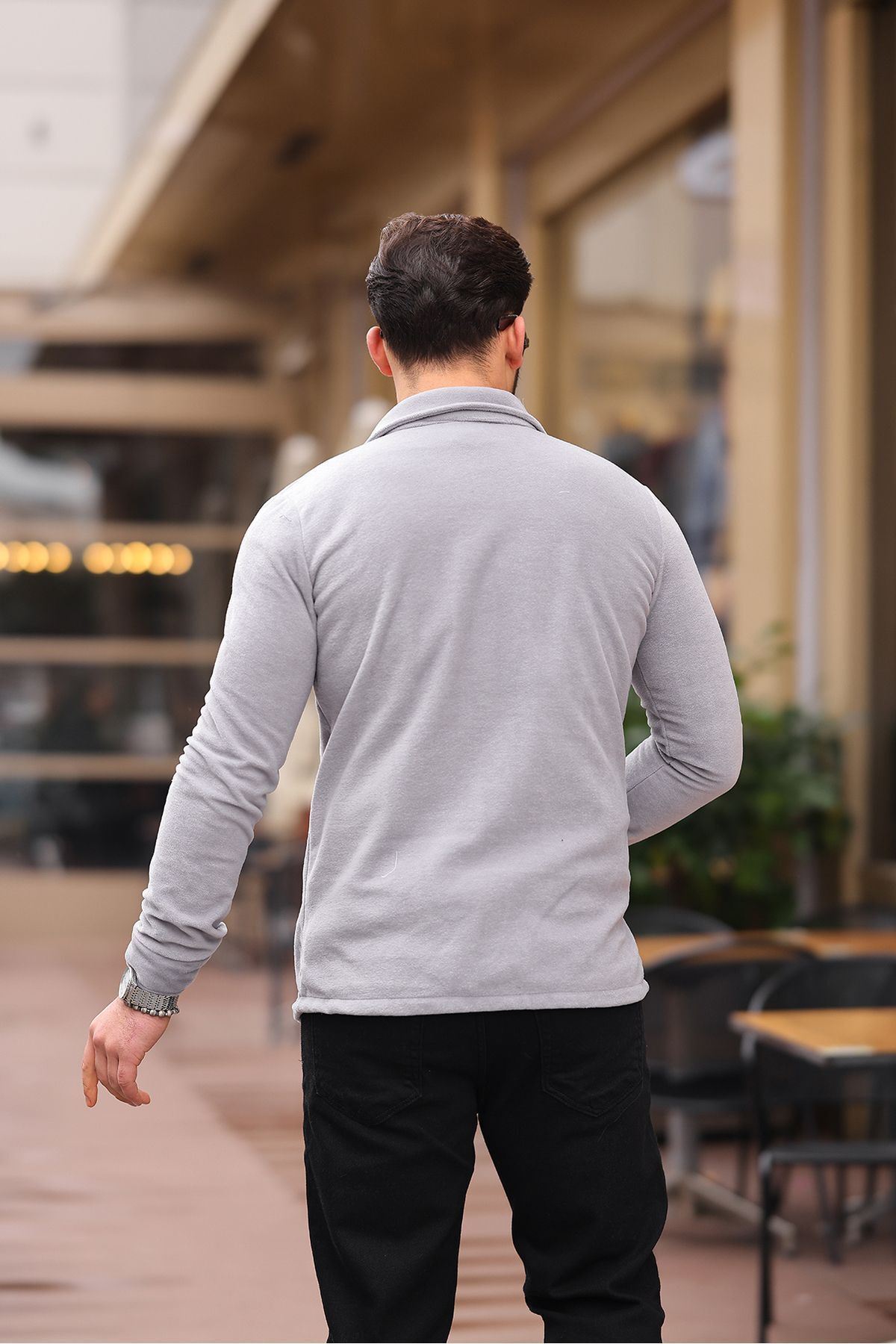 Erkek Polar Rahat Kalıp Gömlek